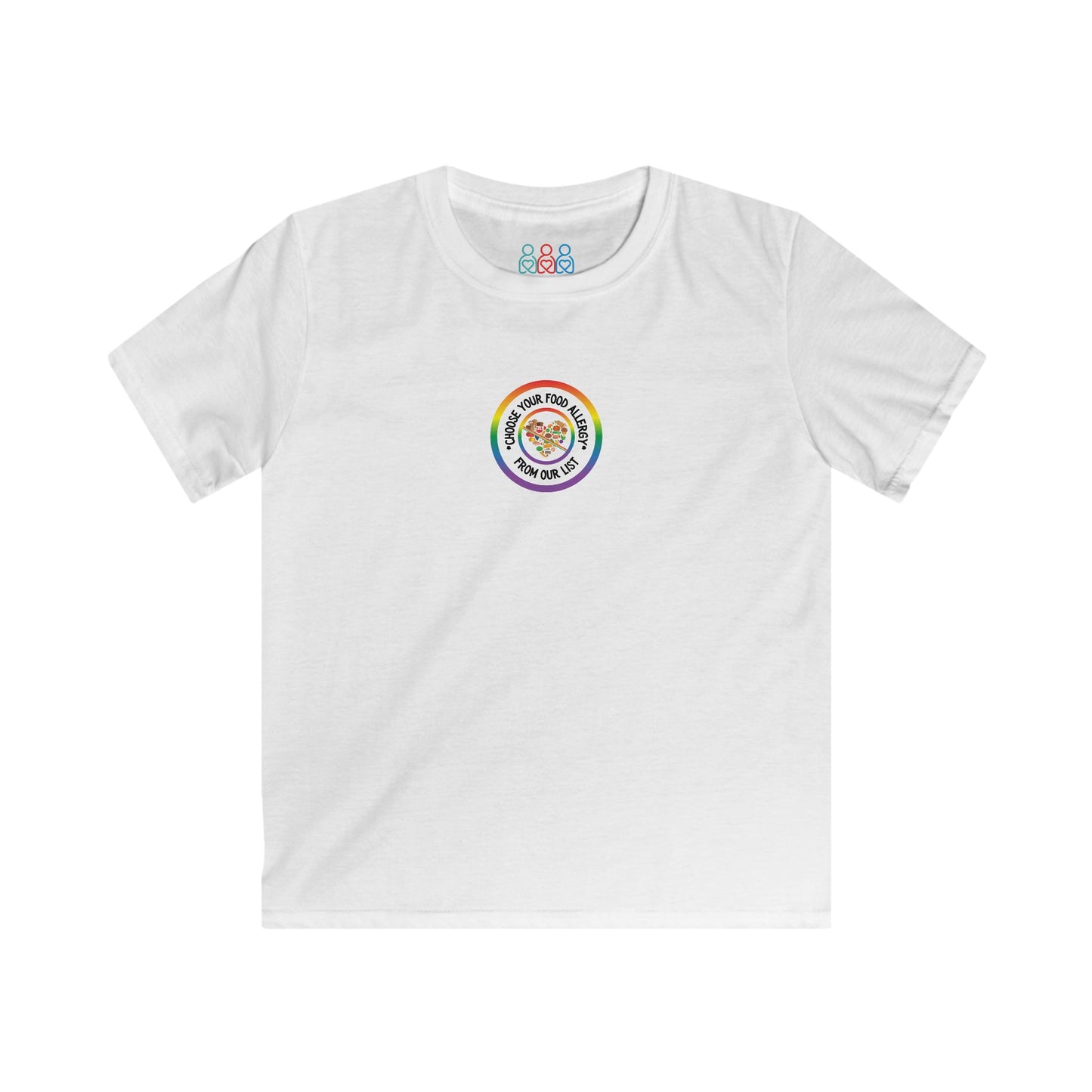 Other Food Allergies Rainbow Logo Youth Tee