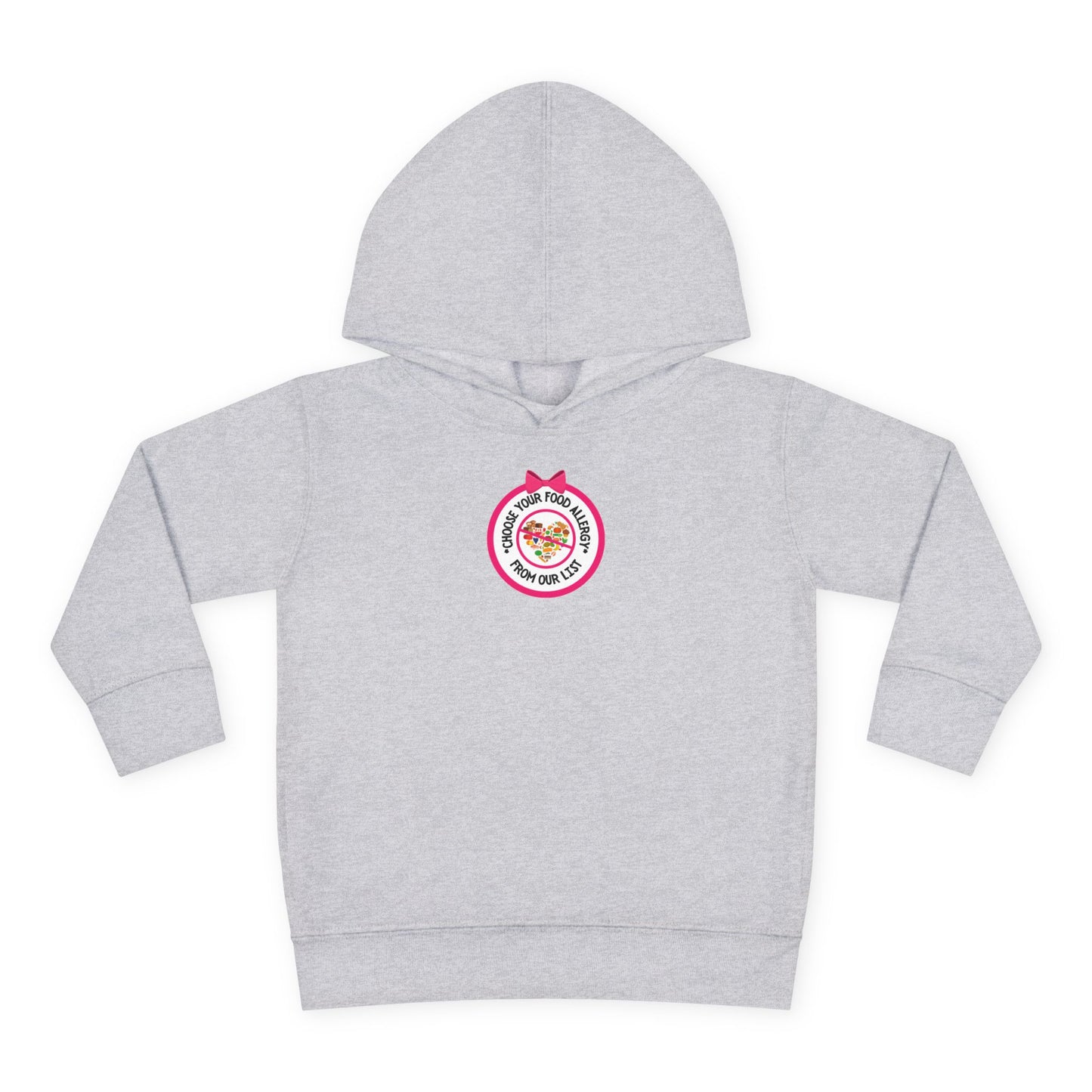 Other Food Allergies Pink Logo Toddler Hoodie