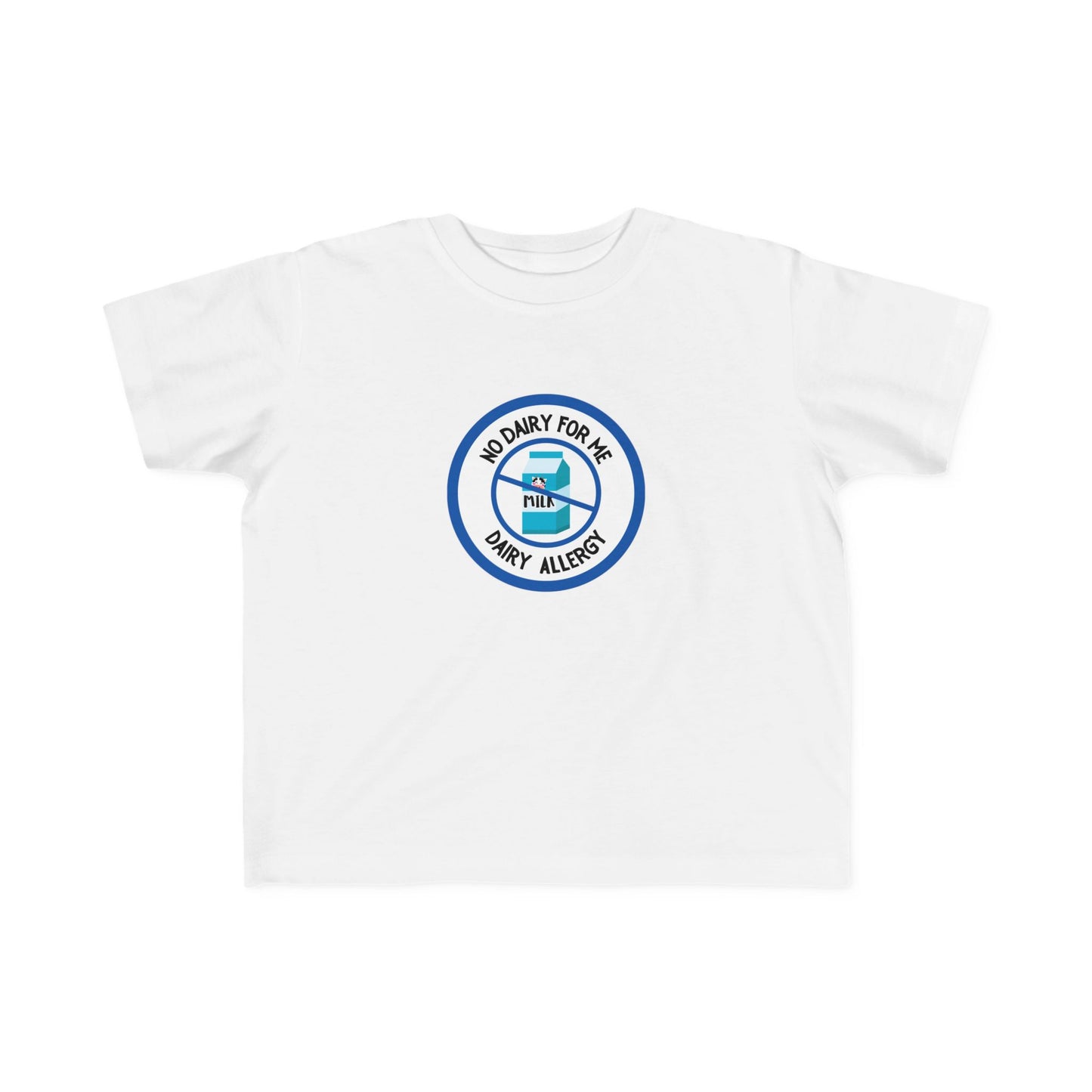 Dairy Allergy Blue Logo Toddler Tee
