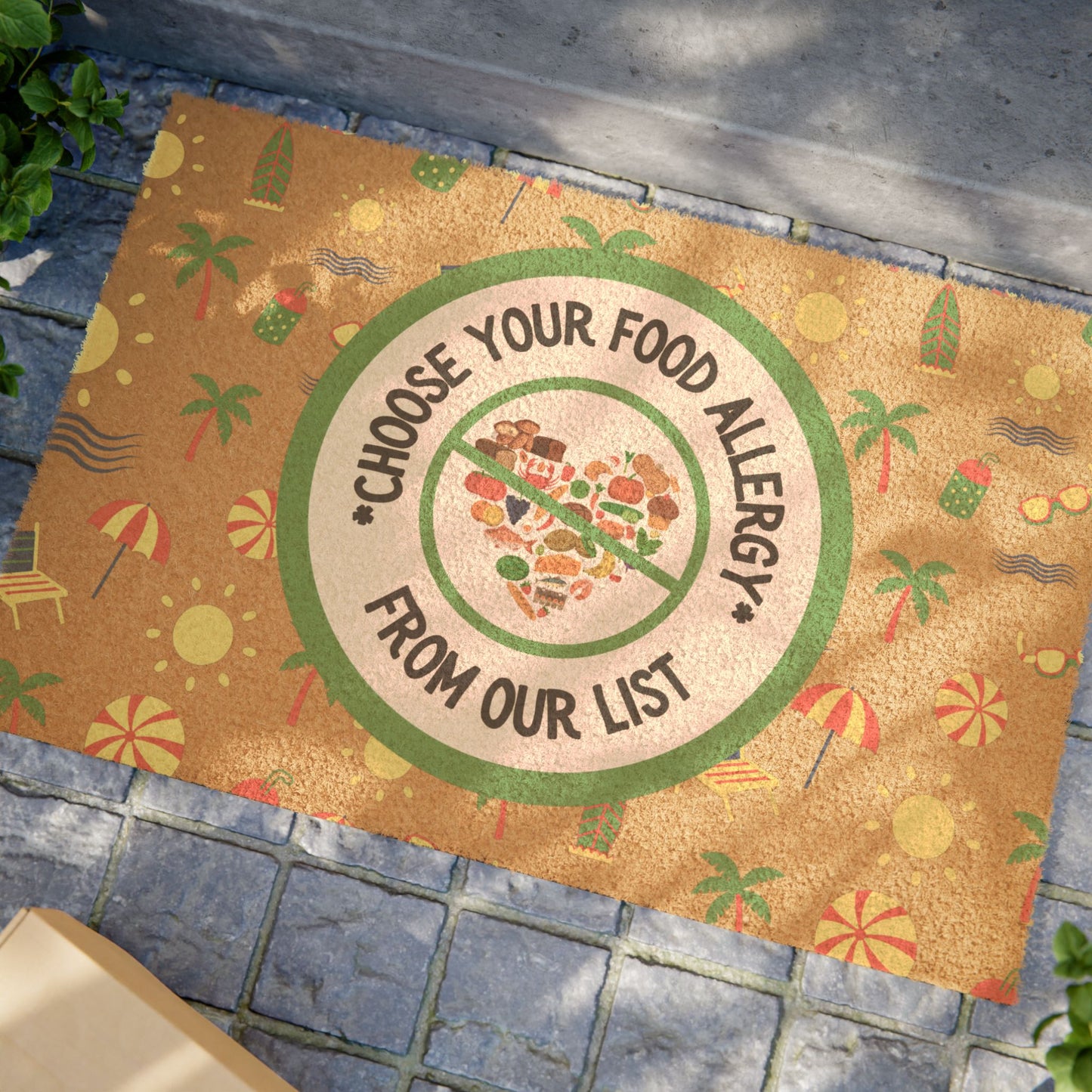 Summer Beach Doormat