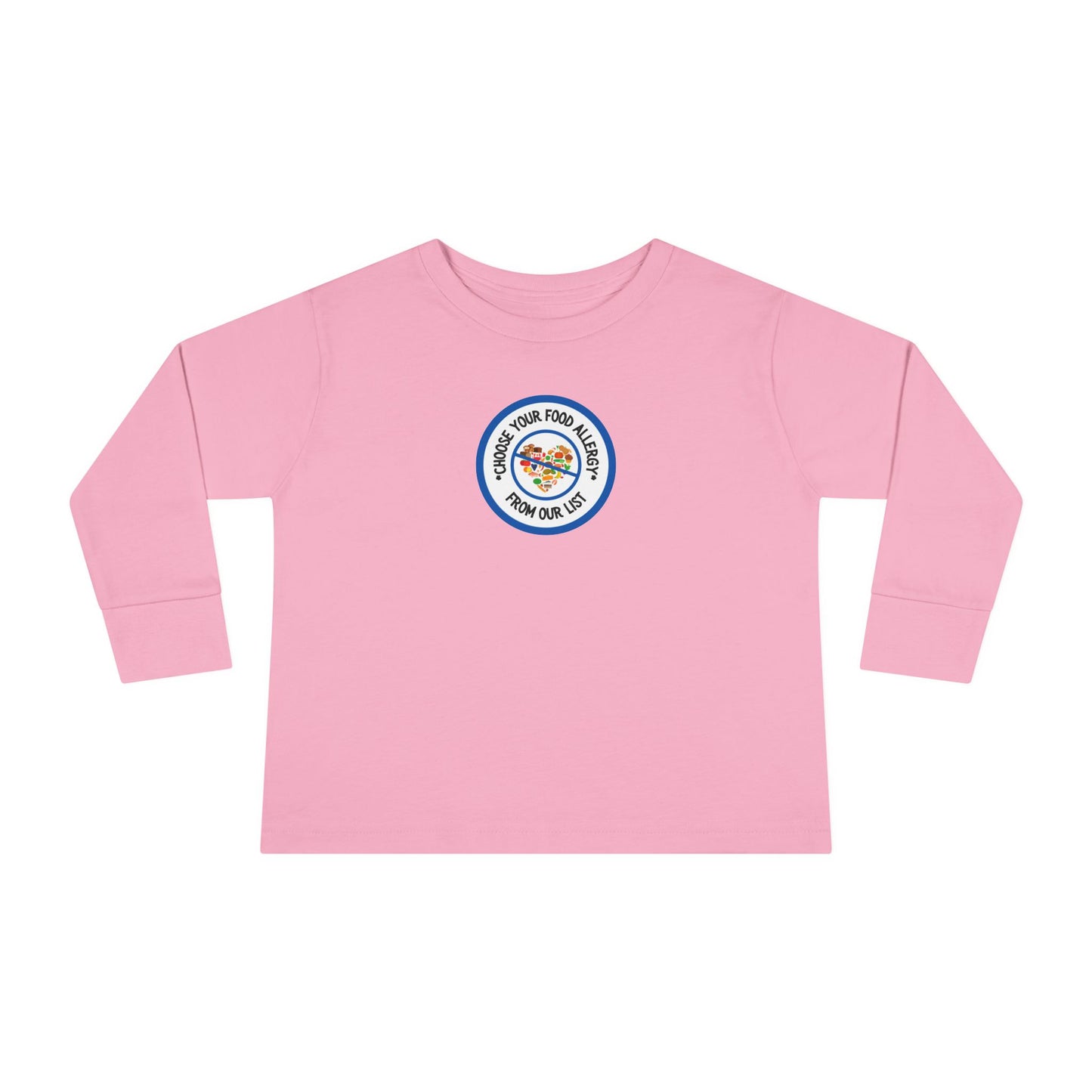 Other Food Allergies Blue Logo Toddler Long Sleeve