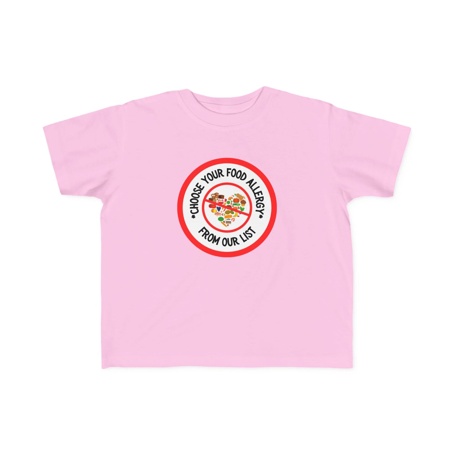 Other Food Allergies Red Logo Toddler Tee