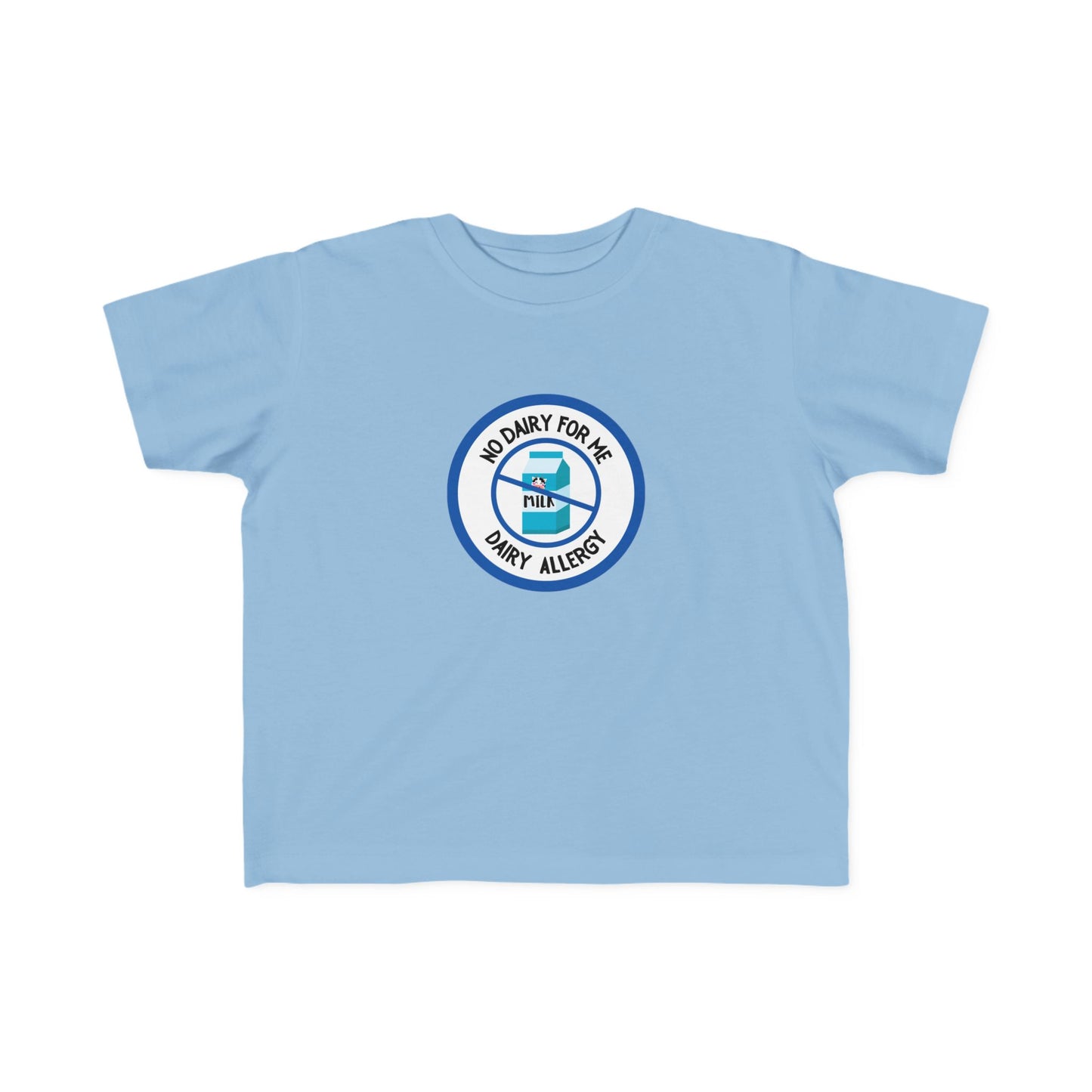 Dairy Allergy Blue Logo Toddler Tee