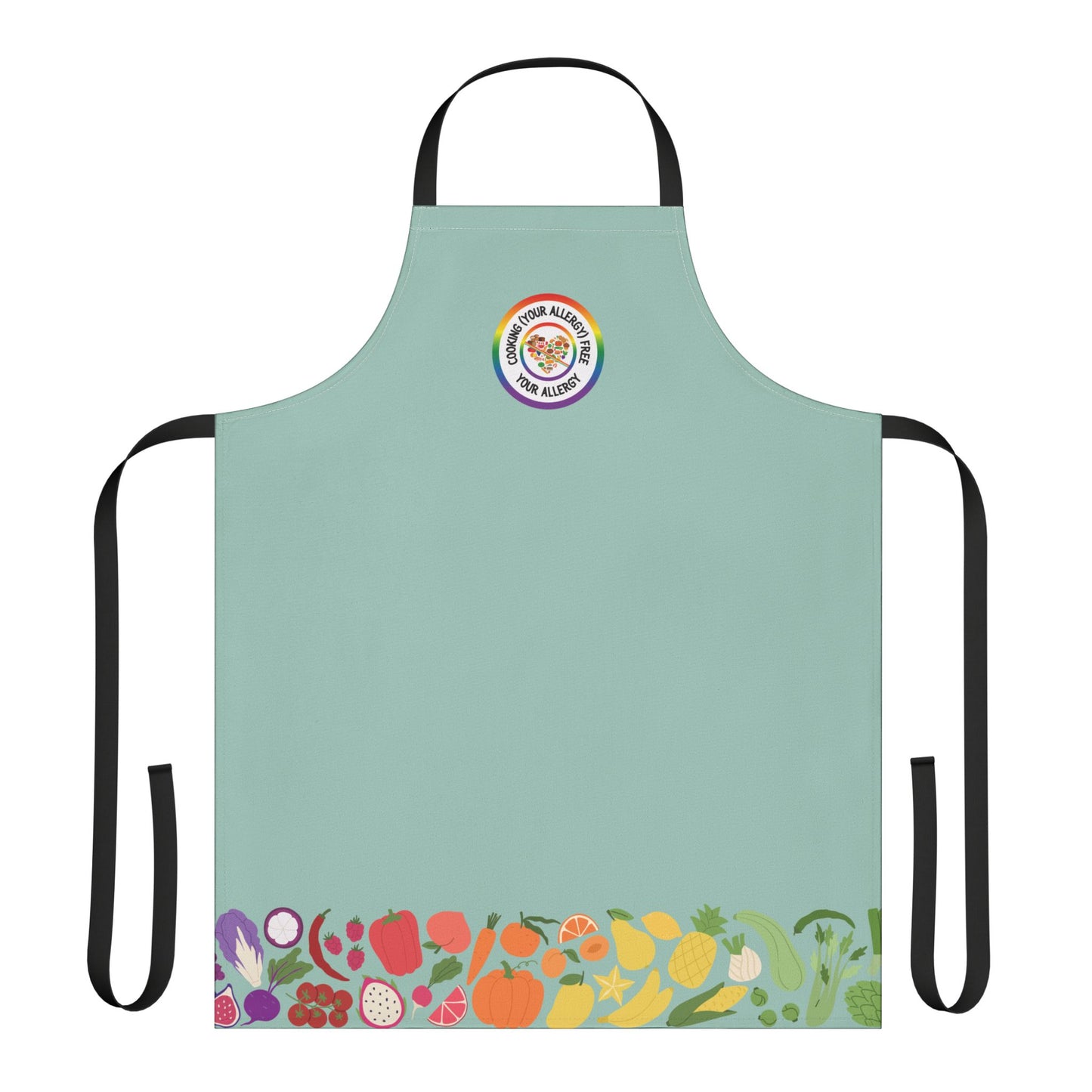 Rainbow Food Logo Apron