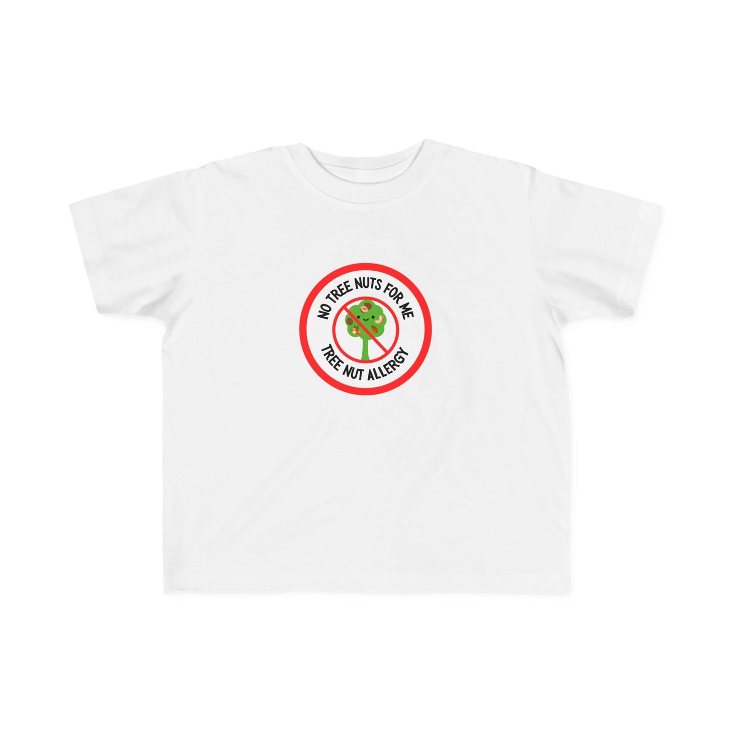 Tree Nut Allergy Red Logo Toddler Tee