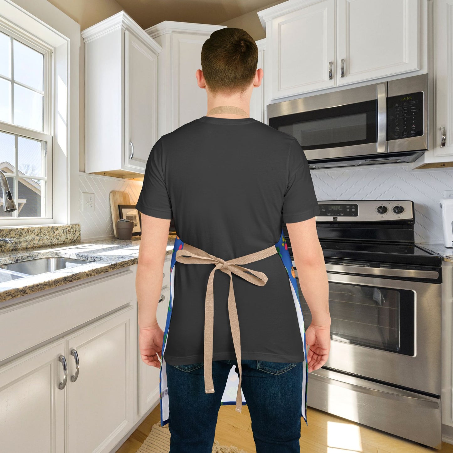 Farmers Market Red Logo Apron