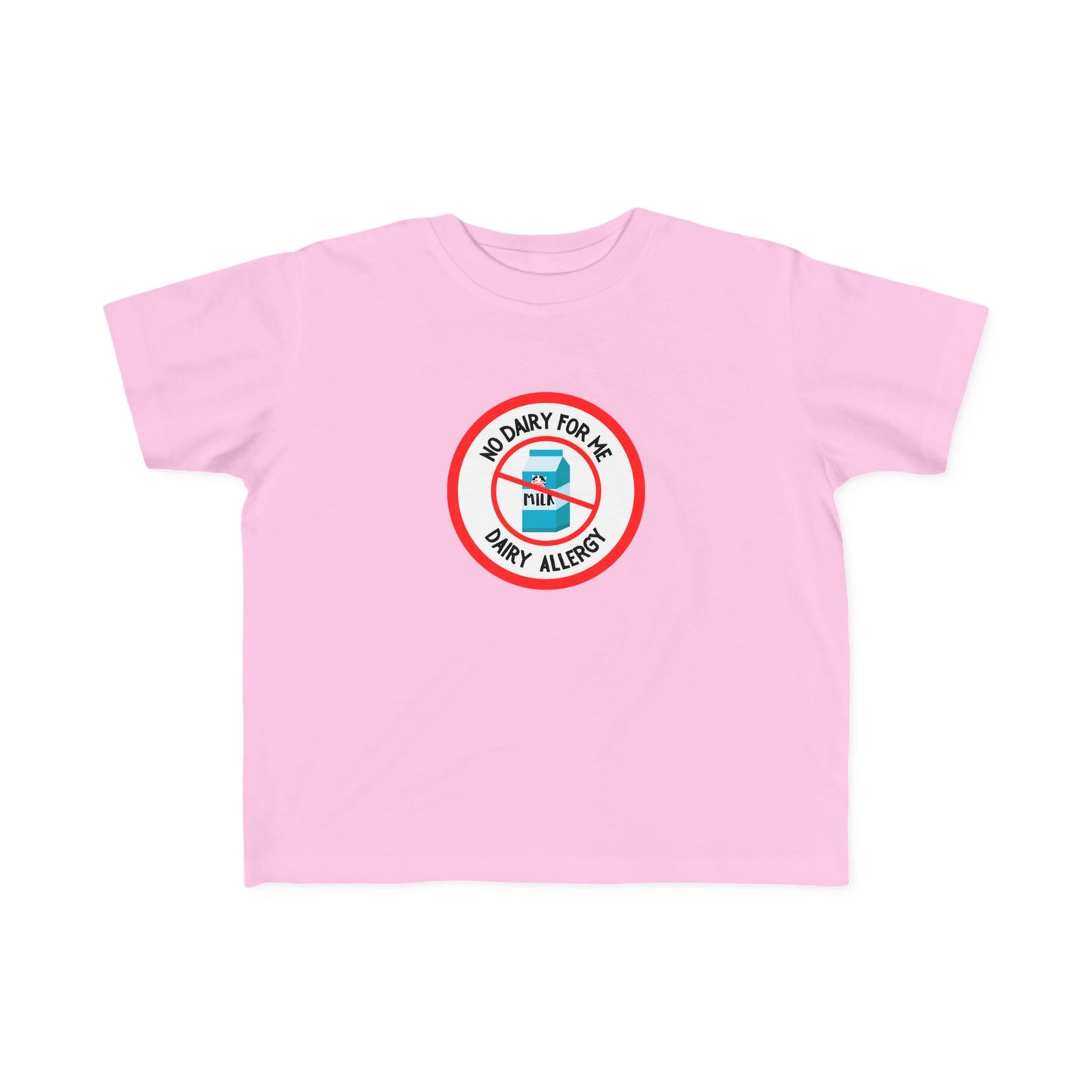 Dairy Allergy Red Logo Toddler Tee