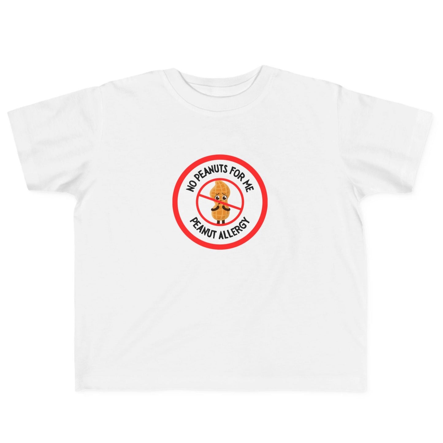 Peanut Allergy Red Logo Toddler Tee