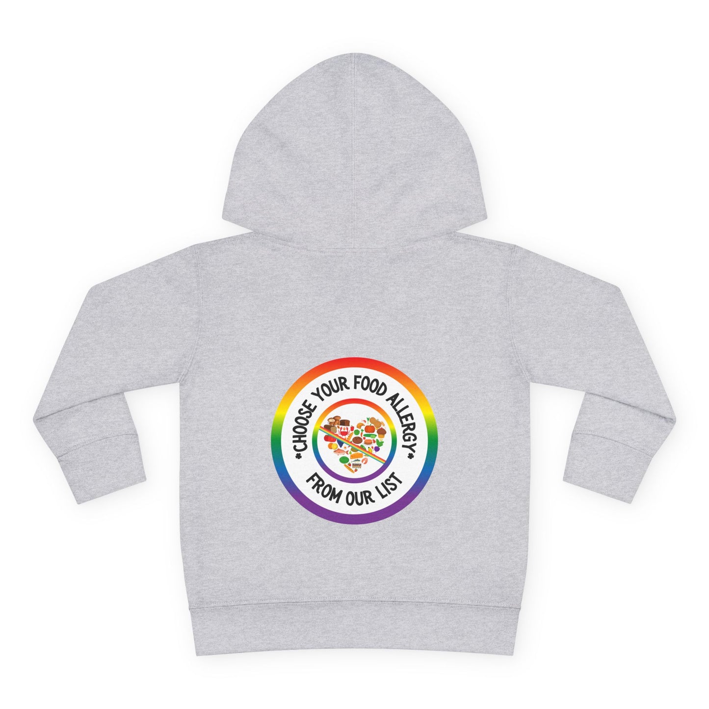 Other Food Allergies Rainbow Logo Toddler Hoodie