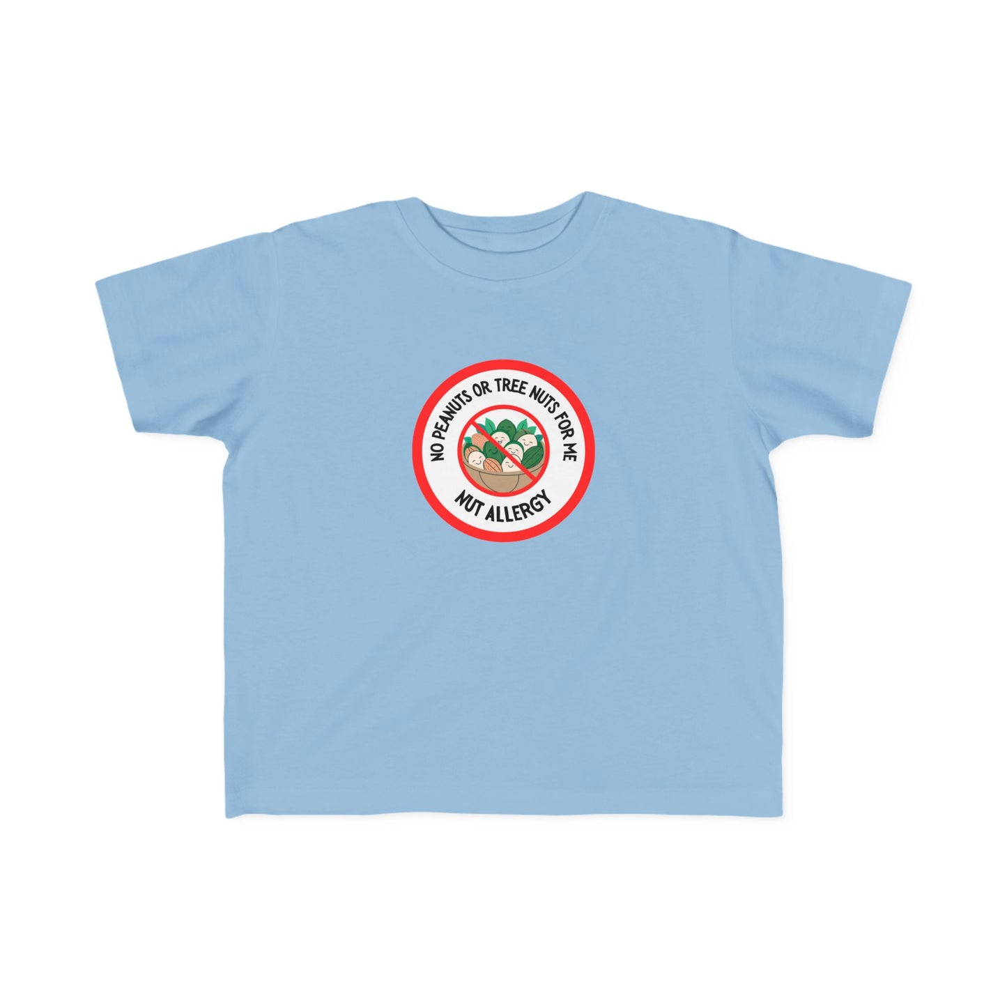 Nut Allergy Red Logo Toddler Tee