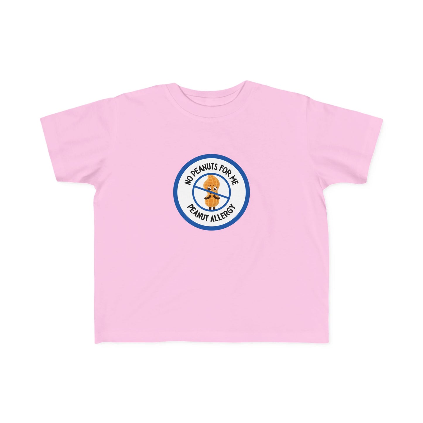 Peanut Allergy Blue Logo Toddler Tee