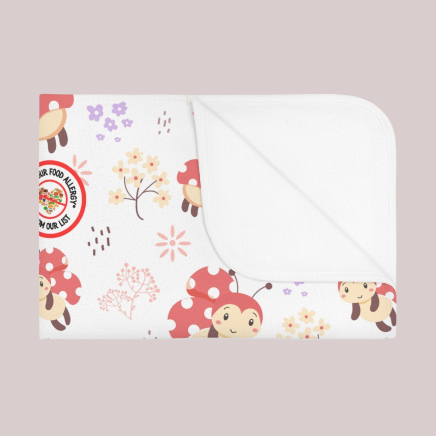 Lady Bug Baby Blanket