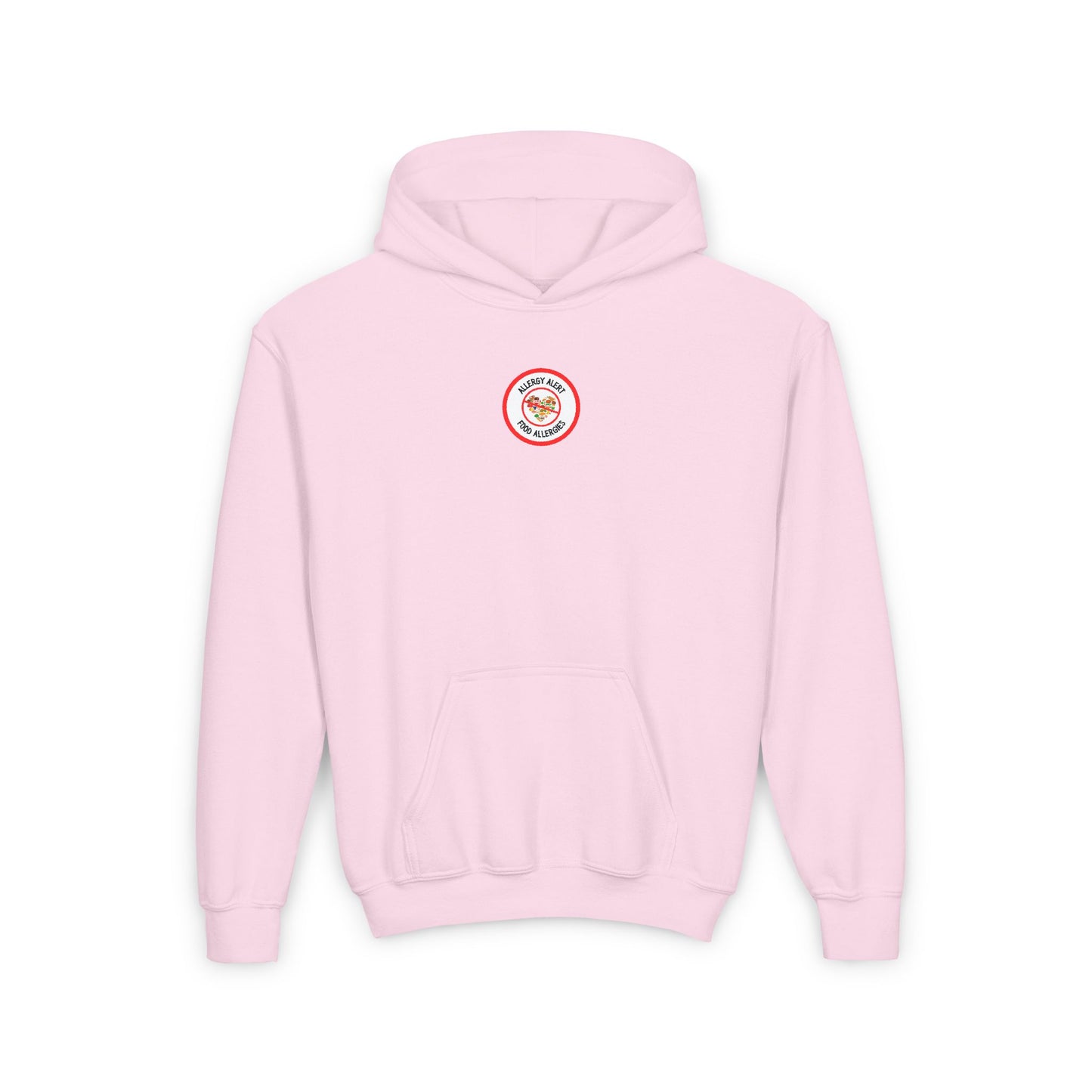 Multiple Allergies Red Logo Youth Hoodie
