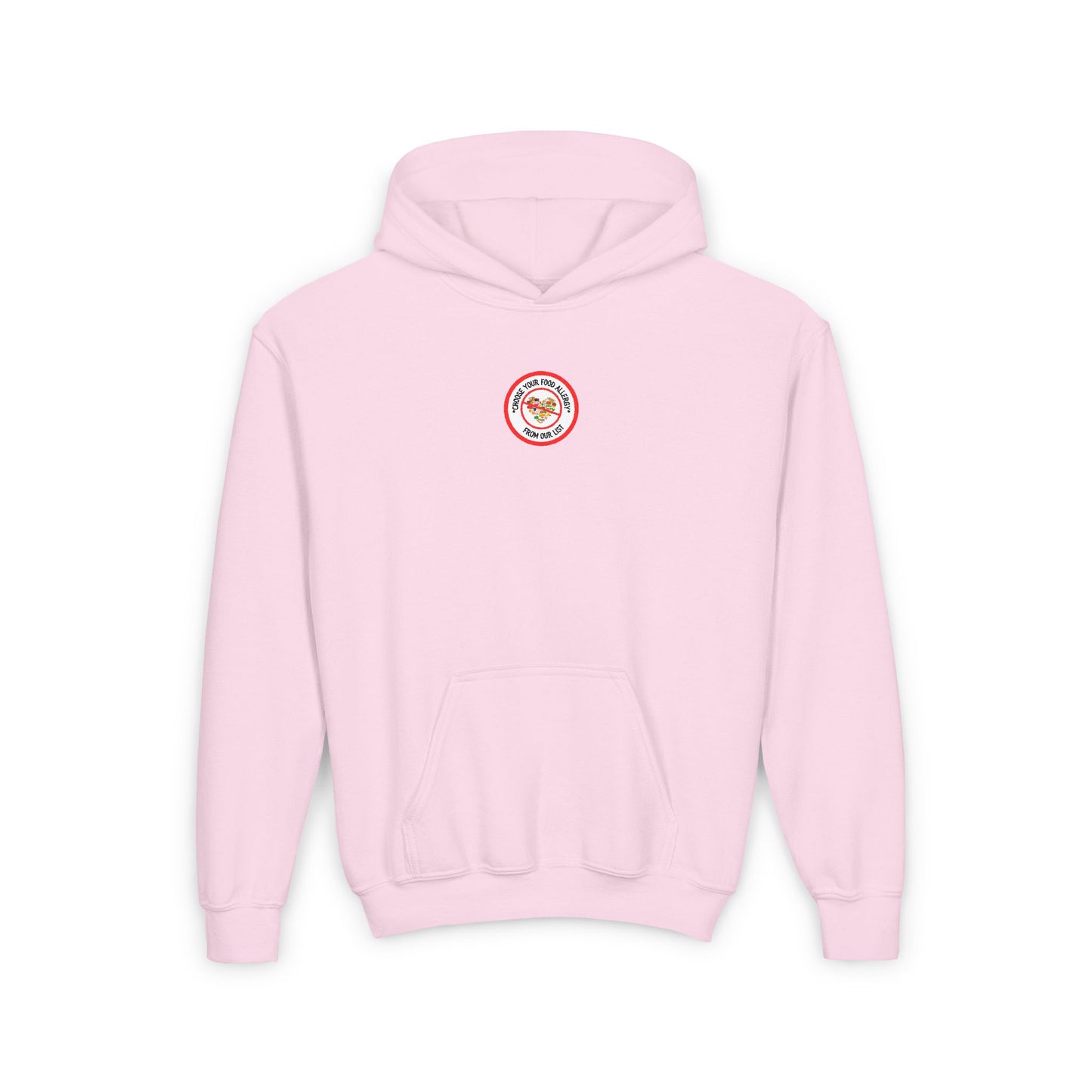 Other Food Allergies Red Logo Youth Hoodie