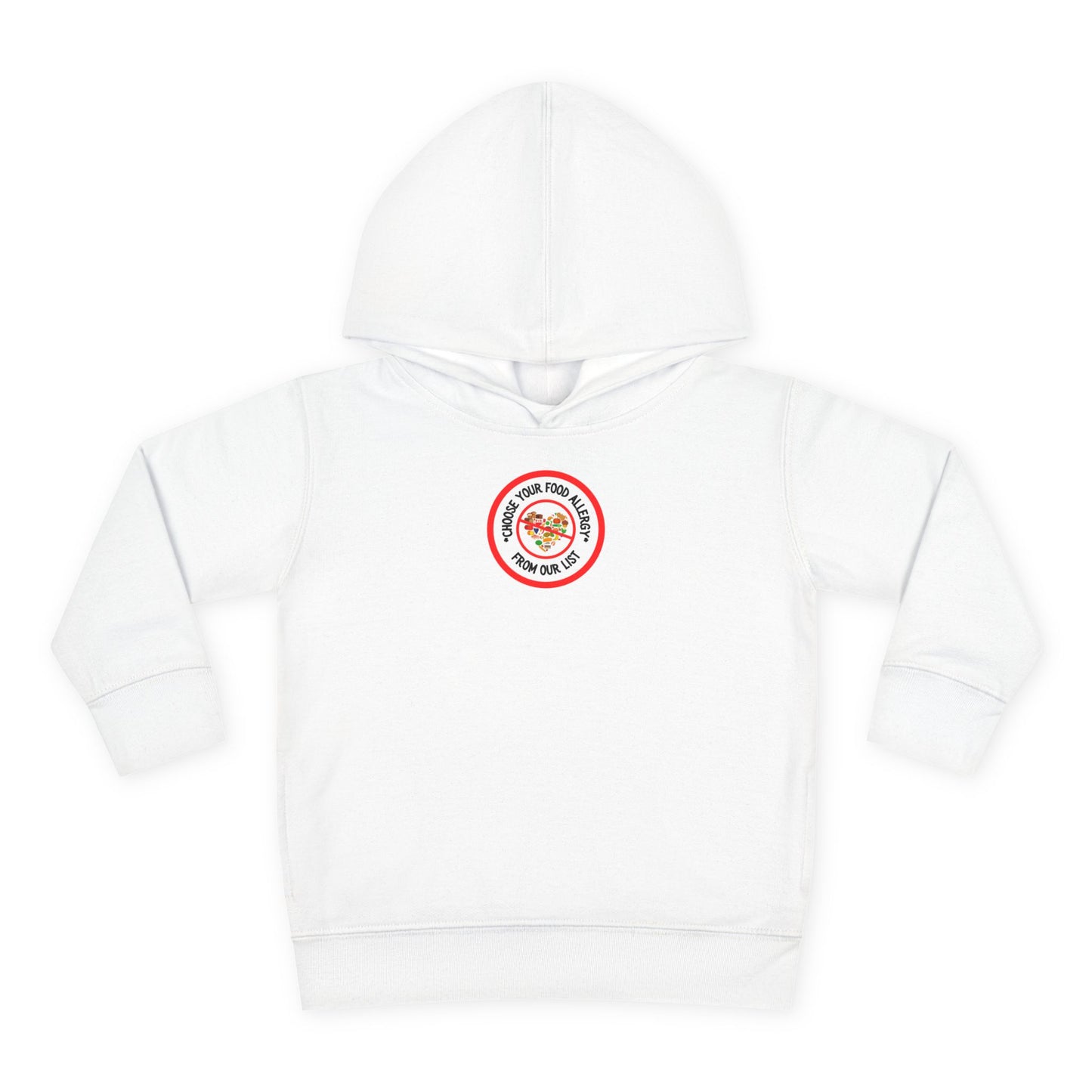 Other Food Allergies Red Logo Toddler Hoodie