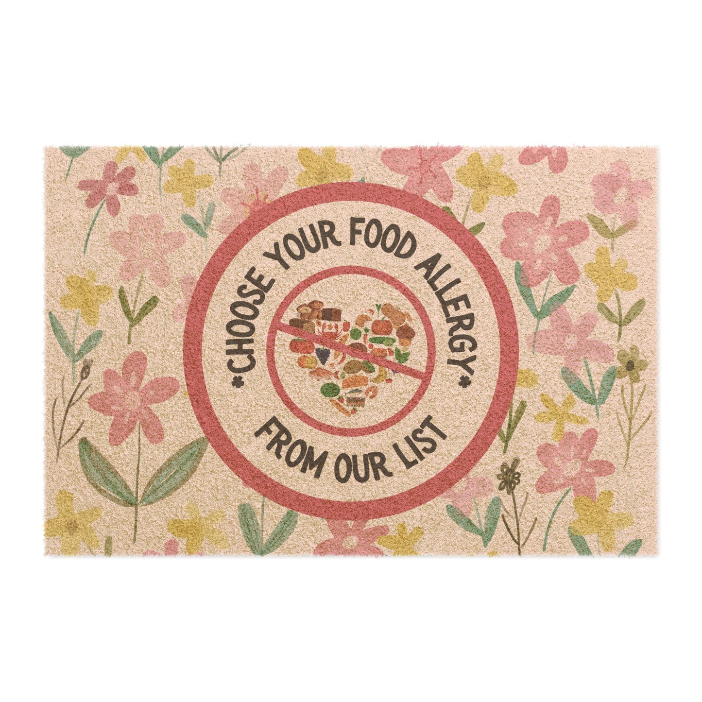 Spring Flowers Doormat