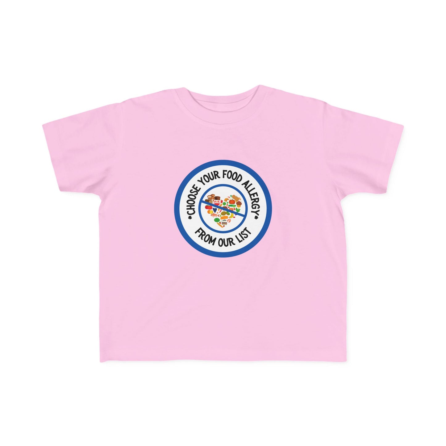 Other Food Allergies Blue Logo Toddler Tee