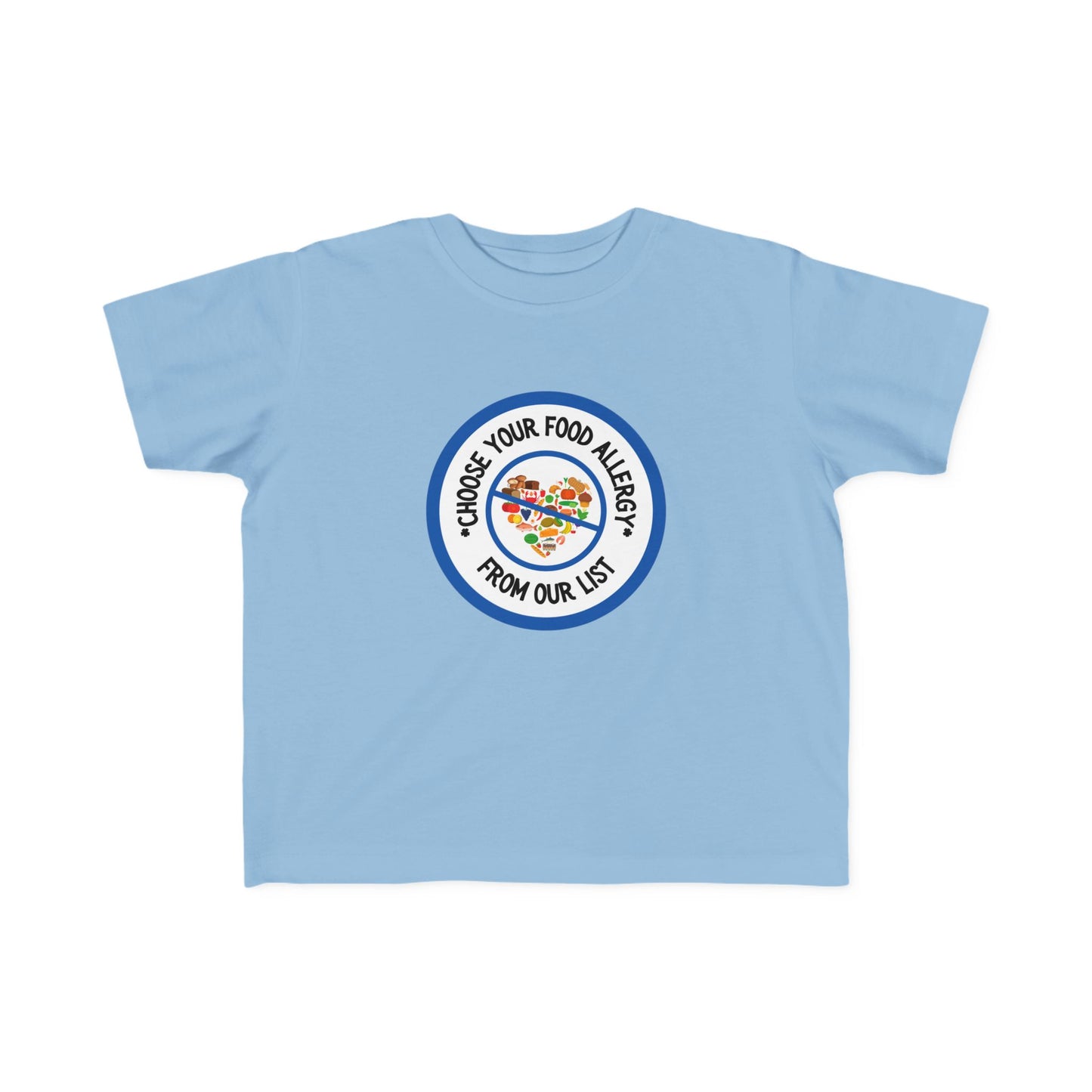 Other Food Allergies Blue Logo Toddler Tee