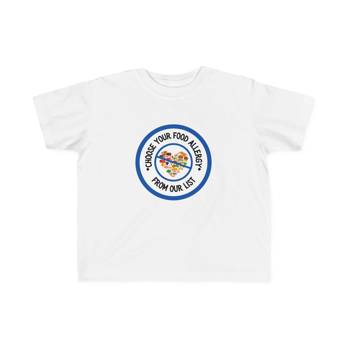 Other Food Allergies Blue Logo Toddler Tee