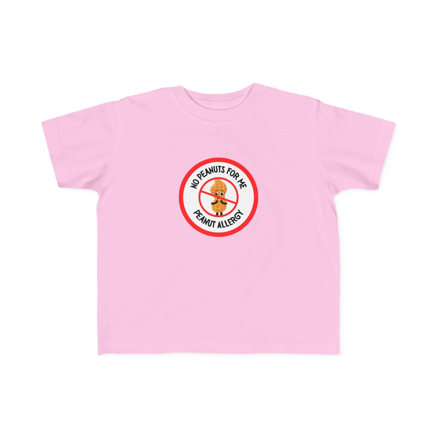 Peanut Allergy Red Logo Toddler Tee