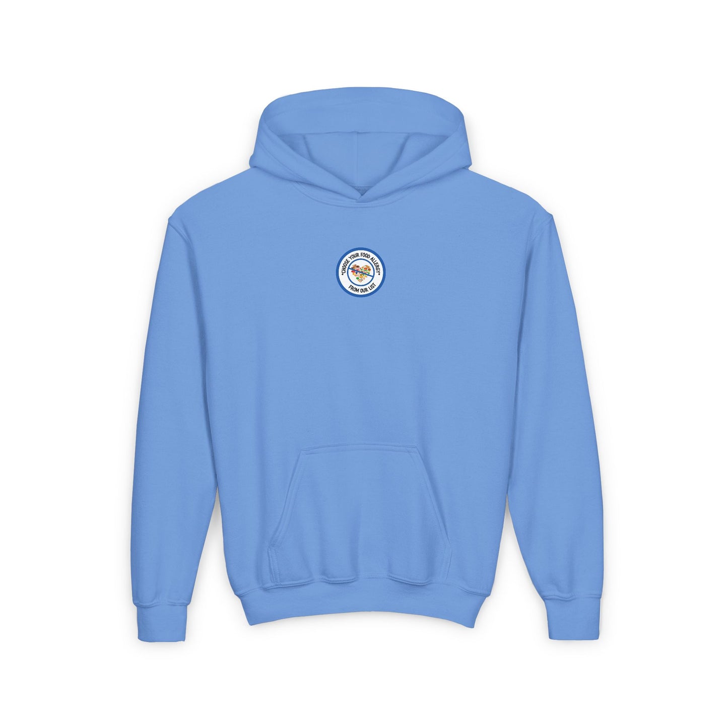 Other Food Allergies Blue Logo Youth Hoodie
