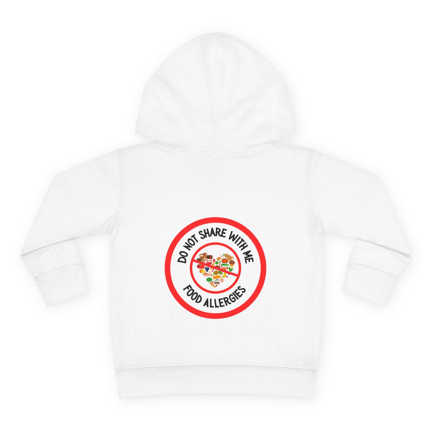 Multiple Allergies Red Logo Toddler Hoodie