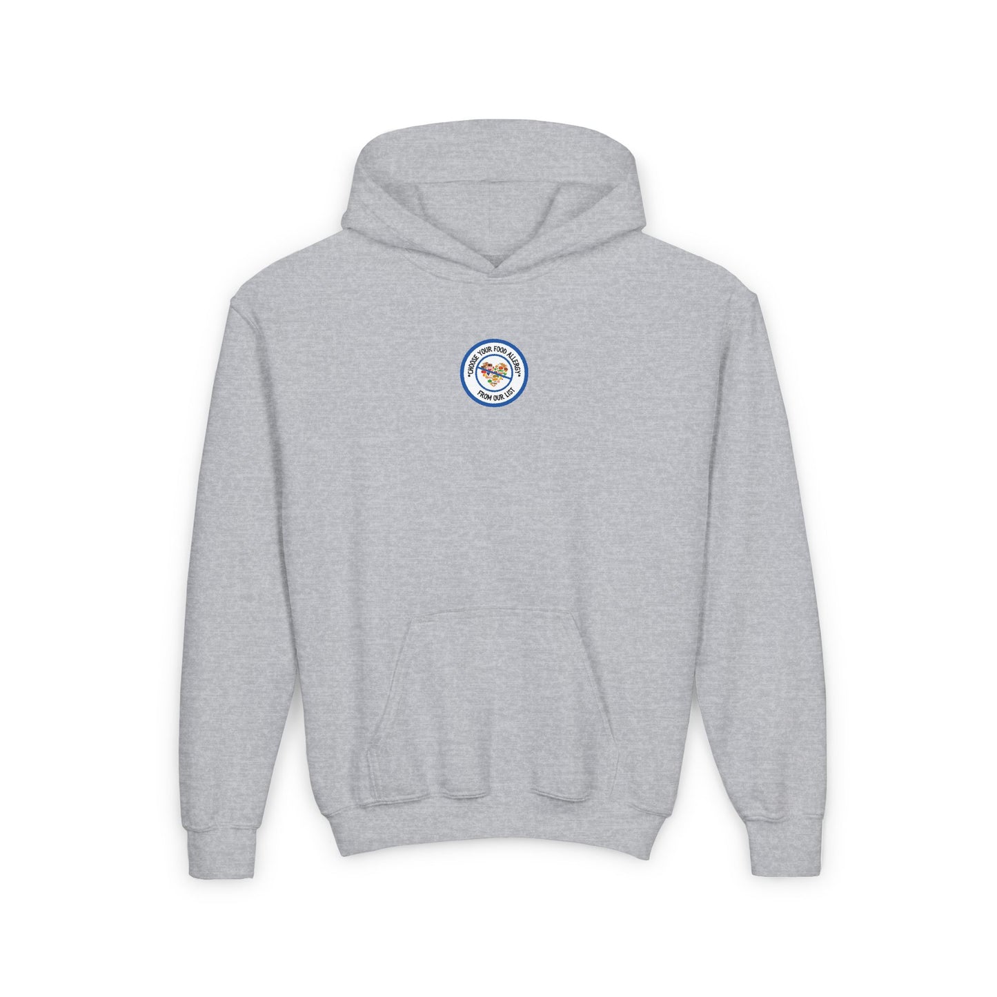 Other Food Allergies Blue Logo Youth Hoodie
