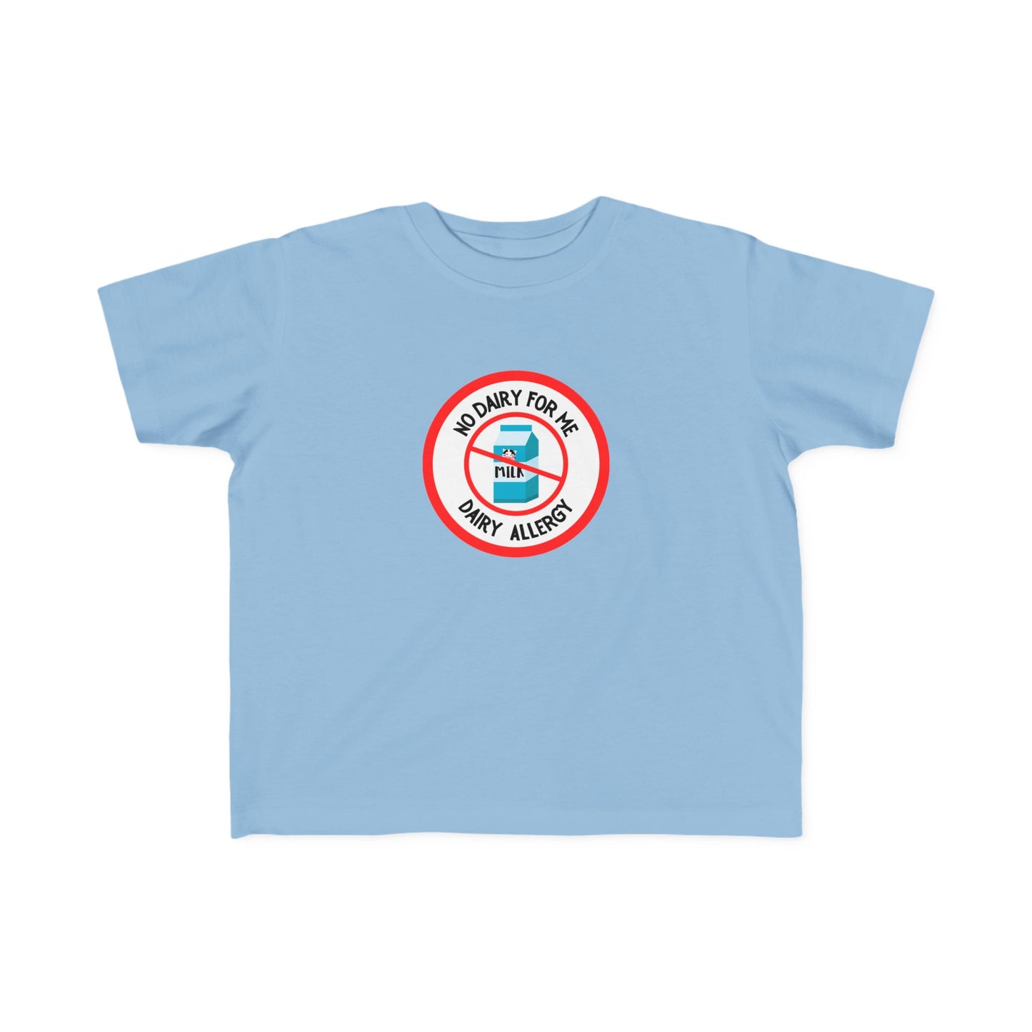 Dairy Allergy Red Logo Toddler Tee
