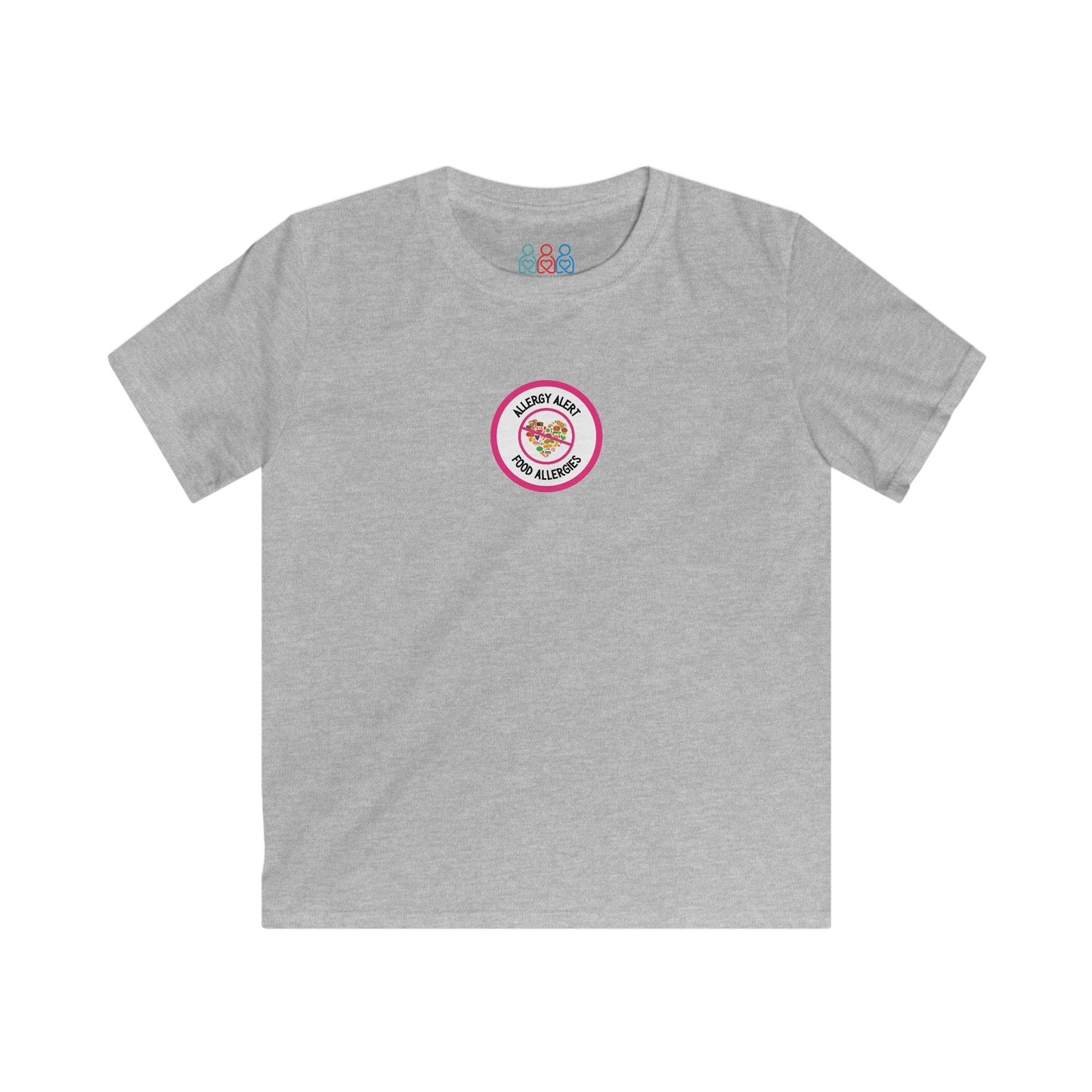Multiple Allergies Pink Logo Youth Tee