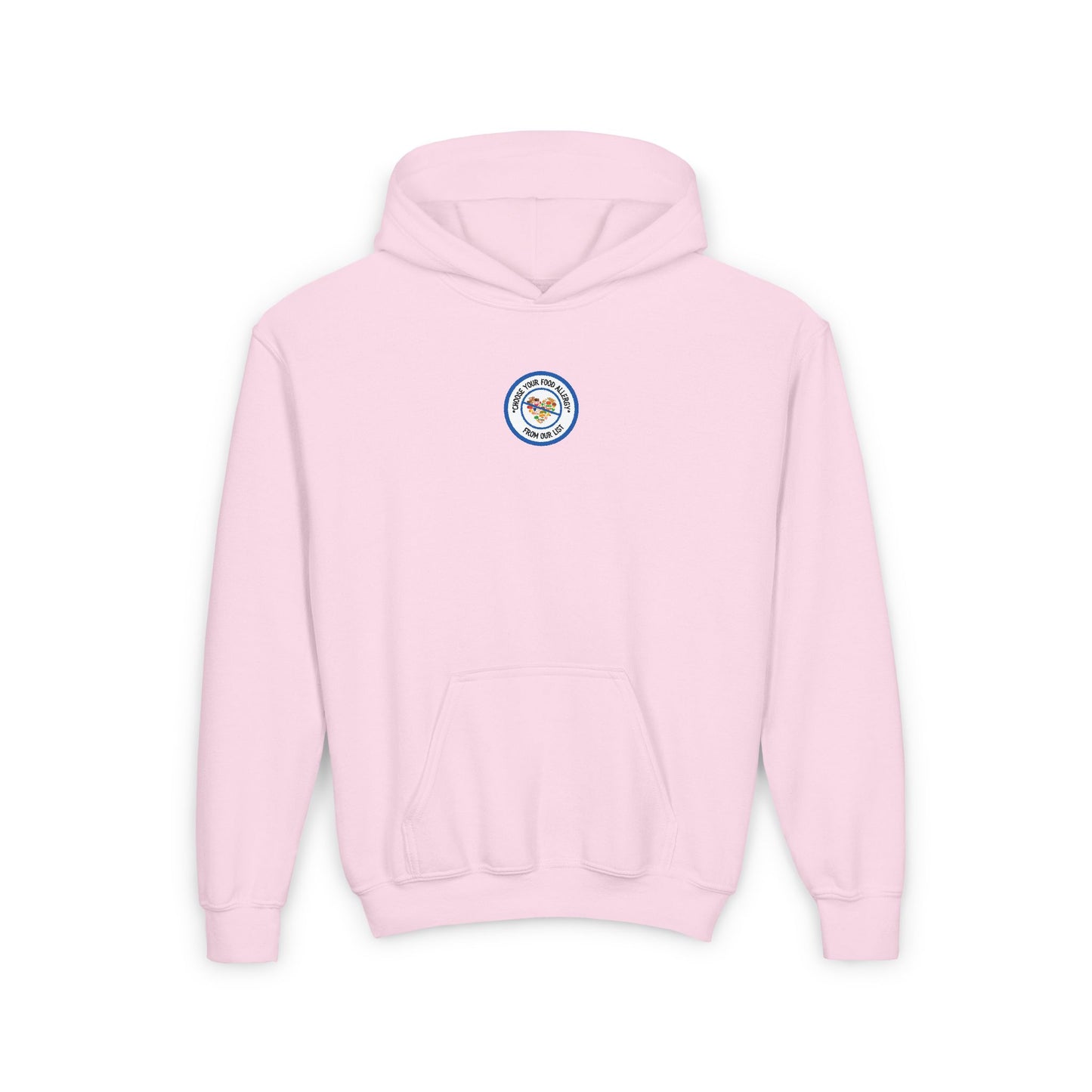 Other Food Allergies Blue Logo Youth Hoodie