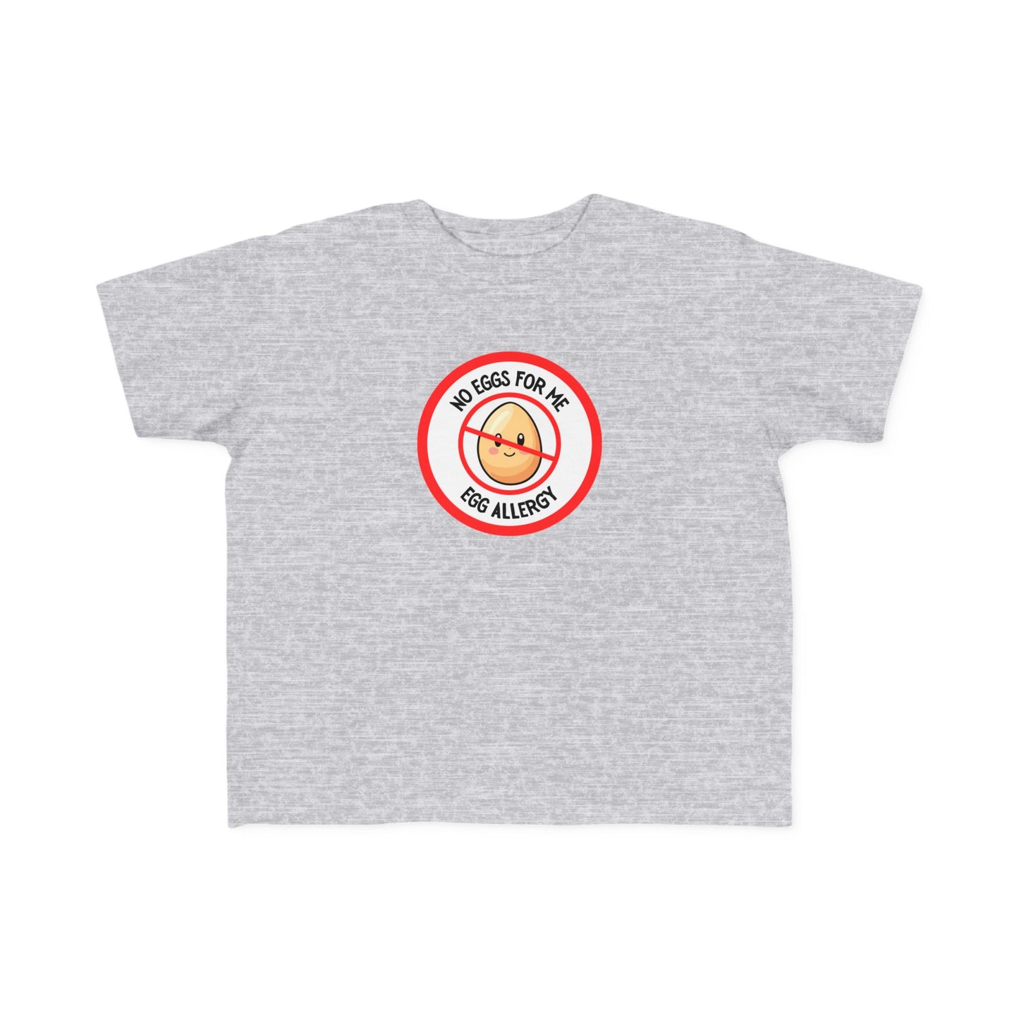 Egg Allergy Red Logo Toddler Tee