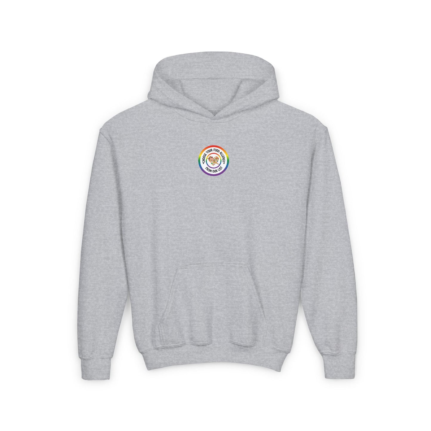 Other Food Allergies Rainbow Logo Youth Hoodie