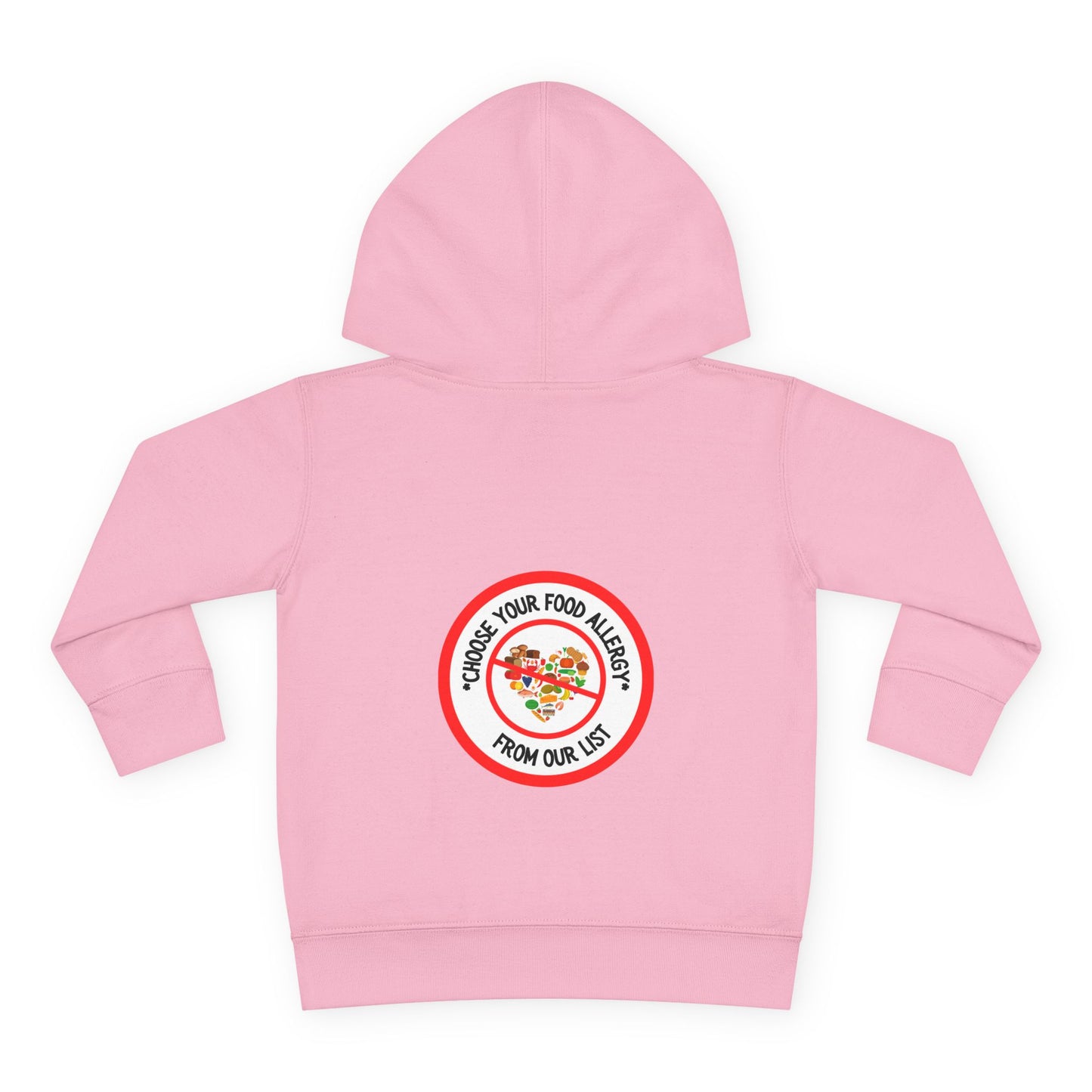 Other Food Allergies Red Logo Toddler Hoodie