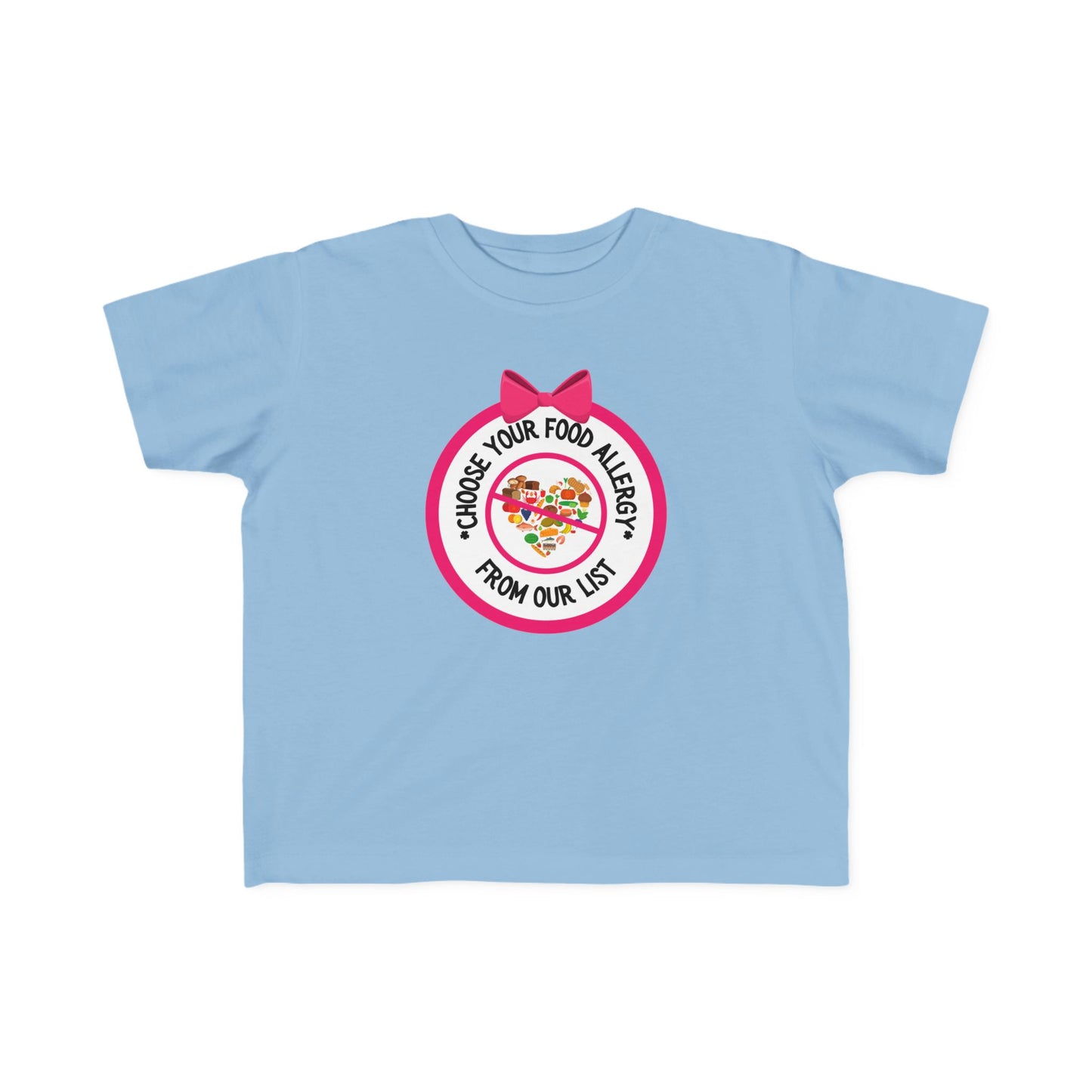 Other Food Allergies Pink Logo Toddler Tee