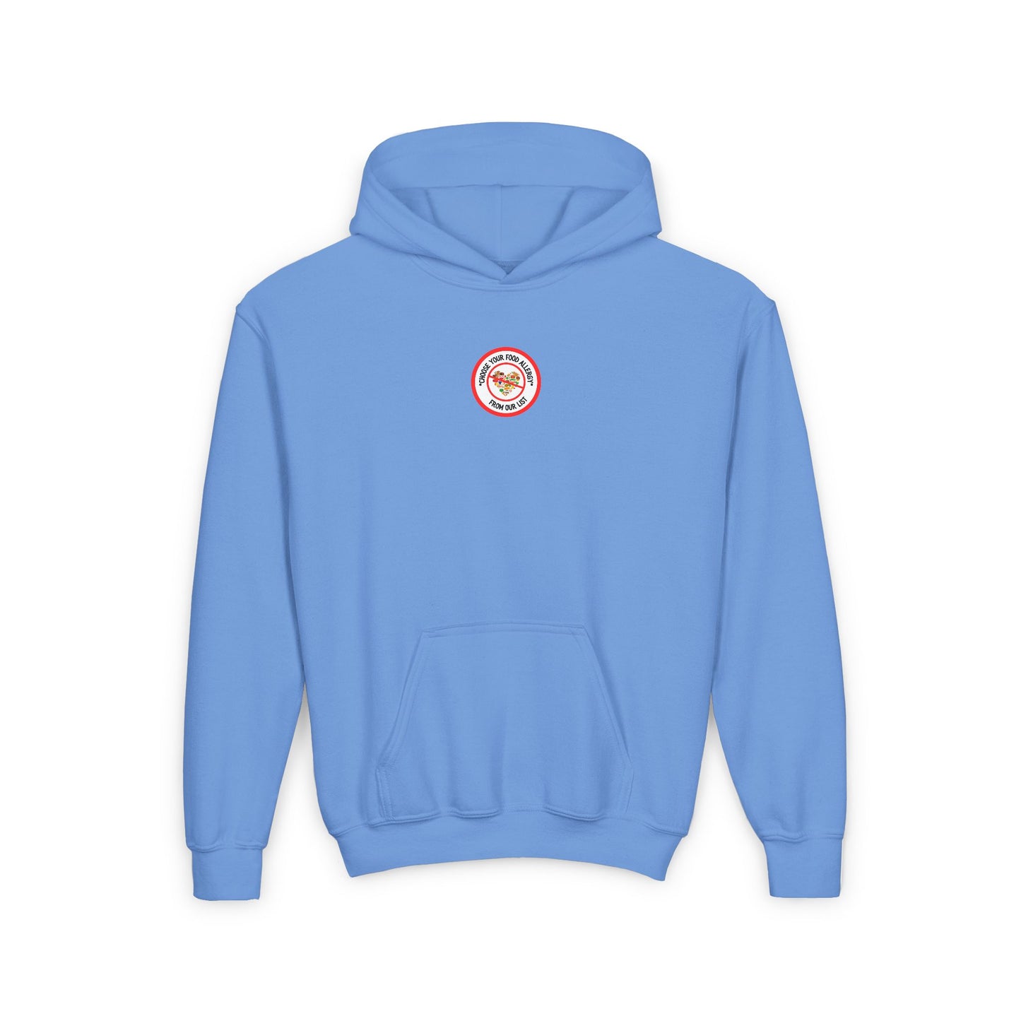 Other Food Allergies Red Logo Youth Hoodie