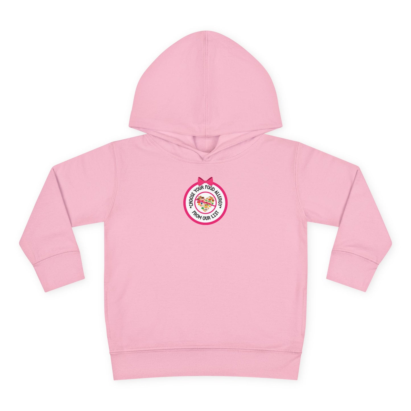 Other Food Allergies Pink Logo Toddler Hoodie