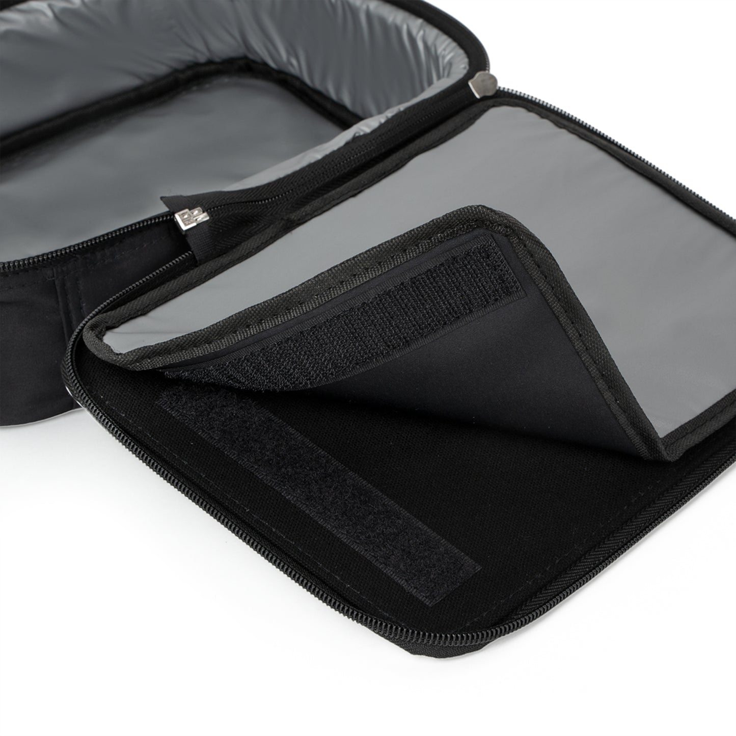 Gray Striped Food Allergy Lunchbox