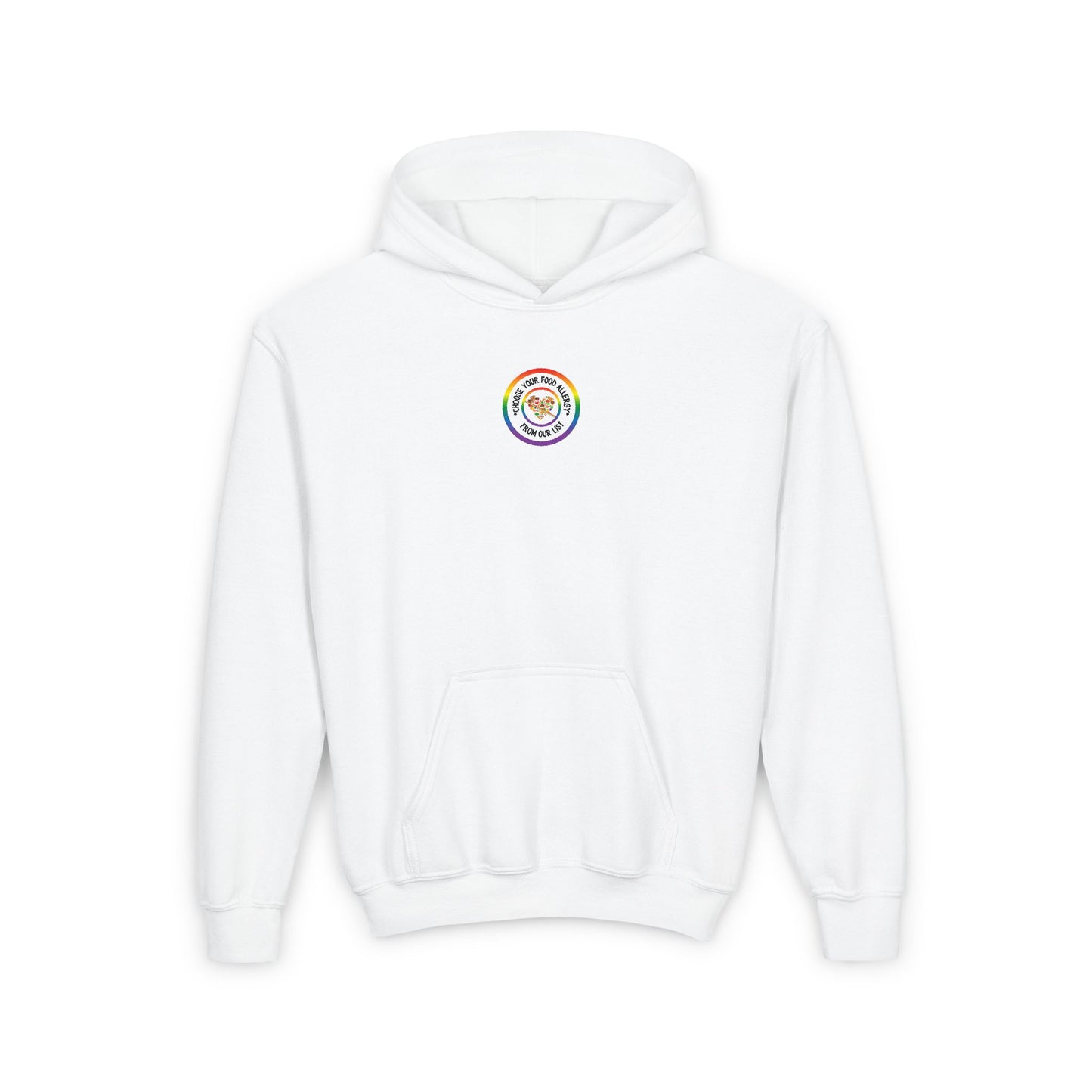Other Food Allergies Rainbow Logo Youth Hoodie