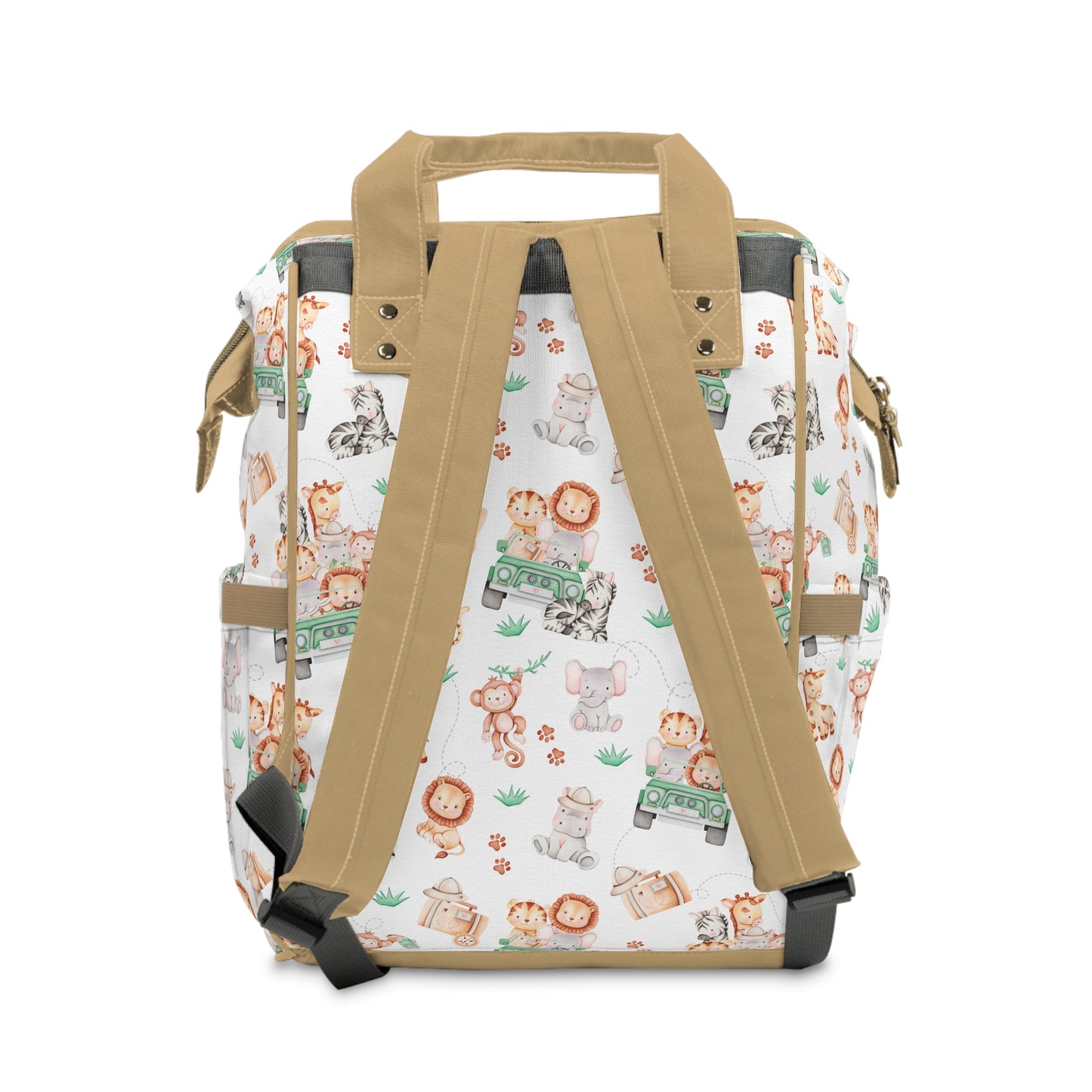 Safari Food Allergy Diaper Backpack