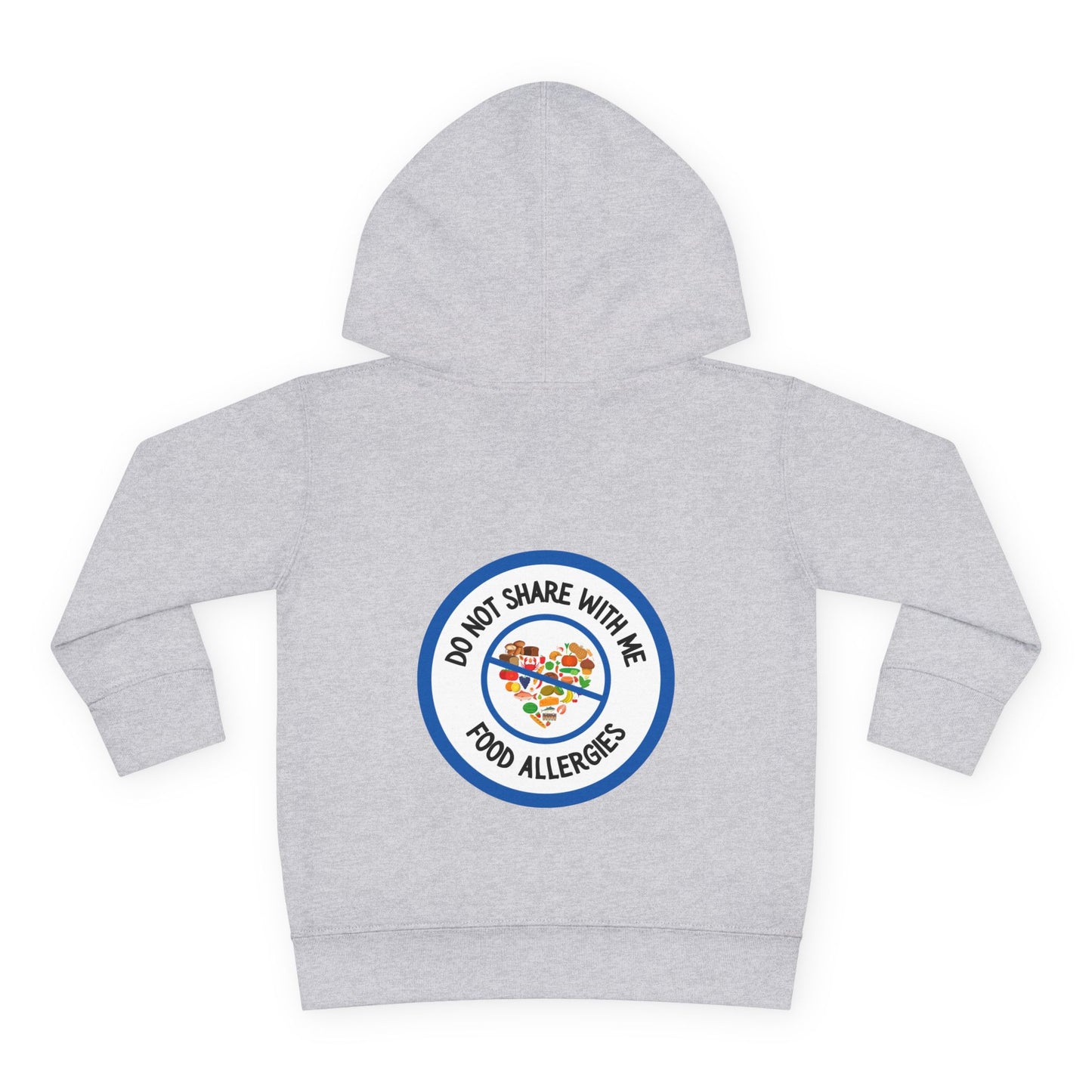 Multiple Allergies Blue Logo Toddler Hoodie