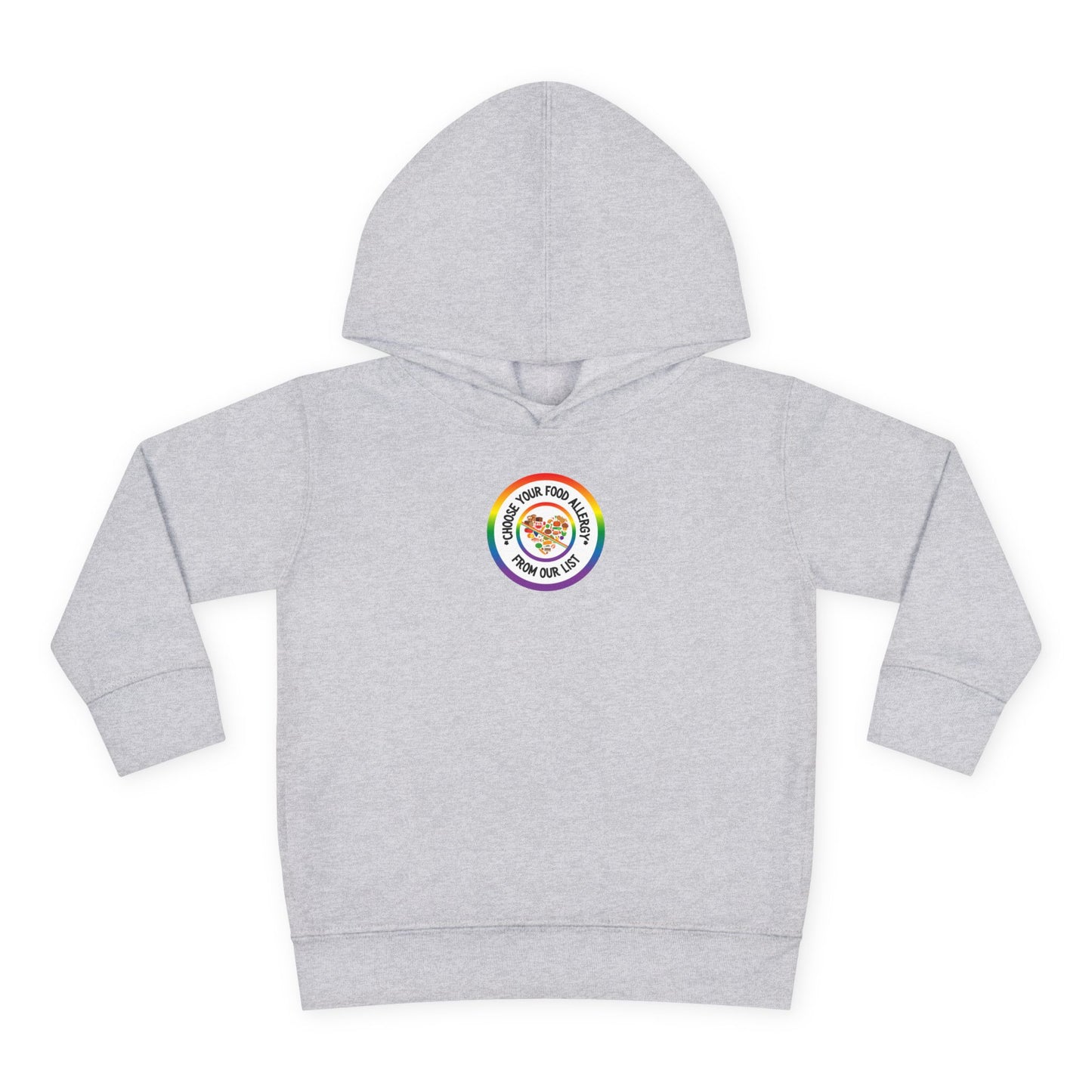 Other Food Allergies Rainbow Logo Toddler Hoodie
