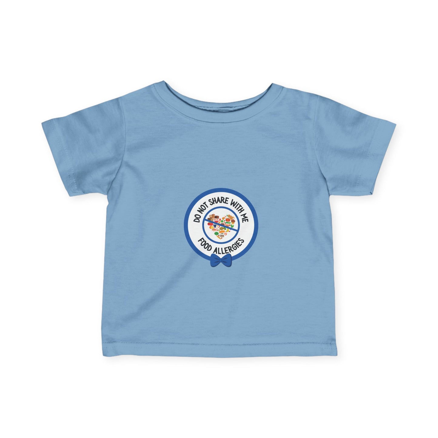 Multiple Allergies Blue Logo Baby Tee