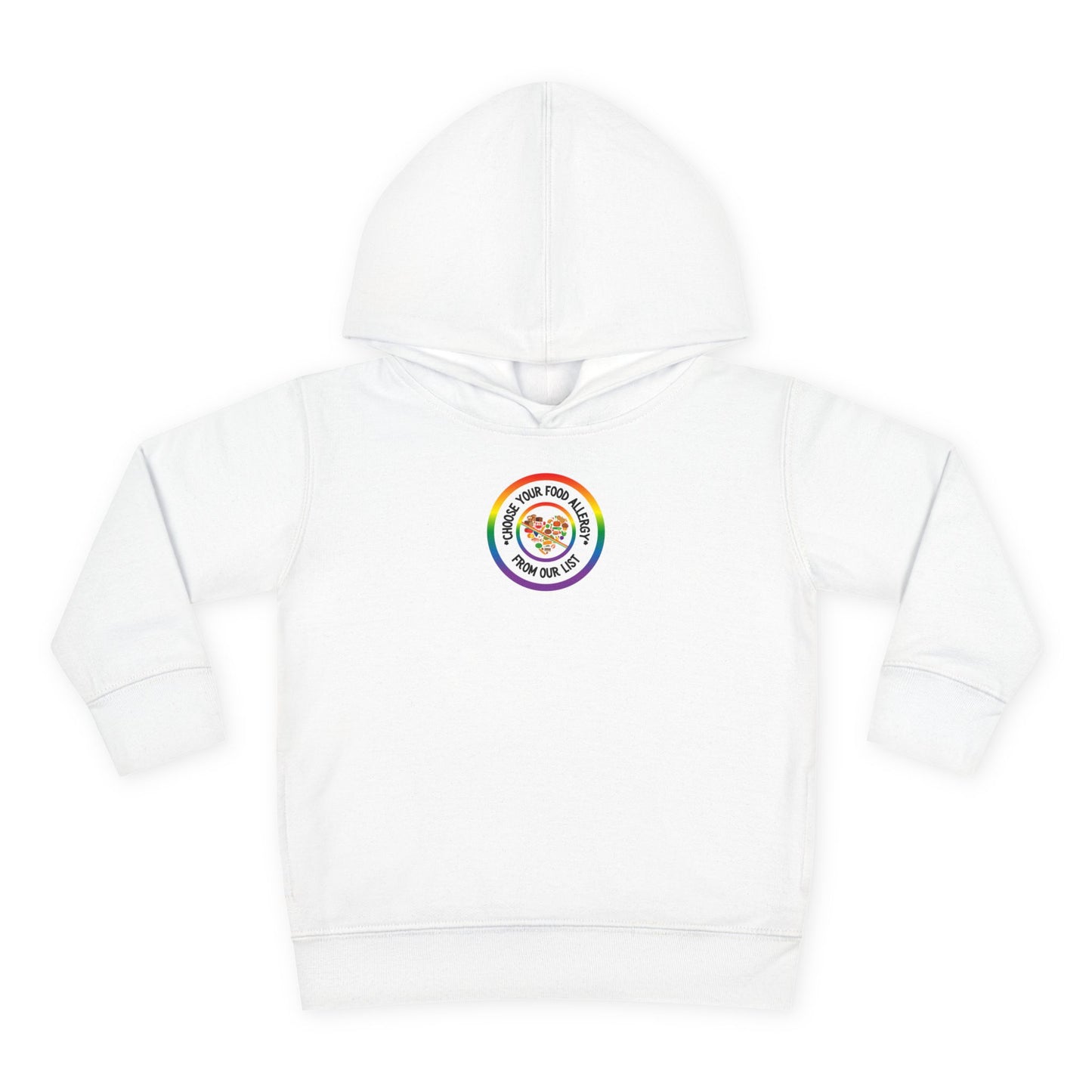 Other Food Allergies Rainbow Logo Toddler Hoodie