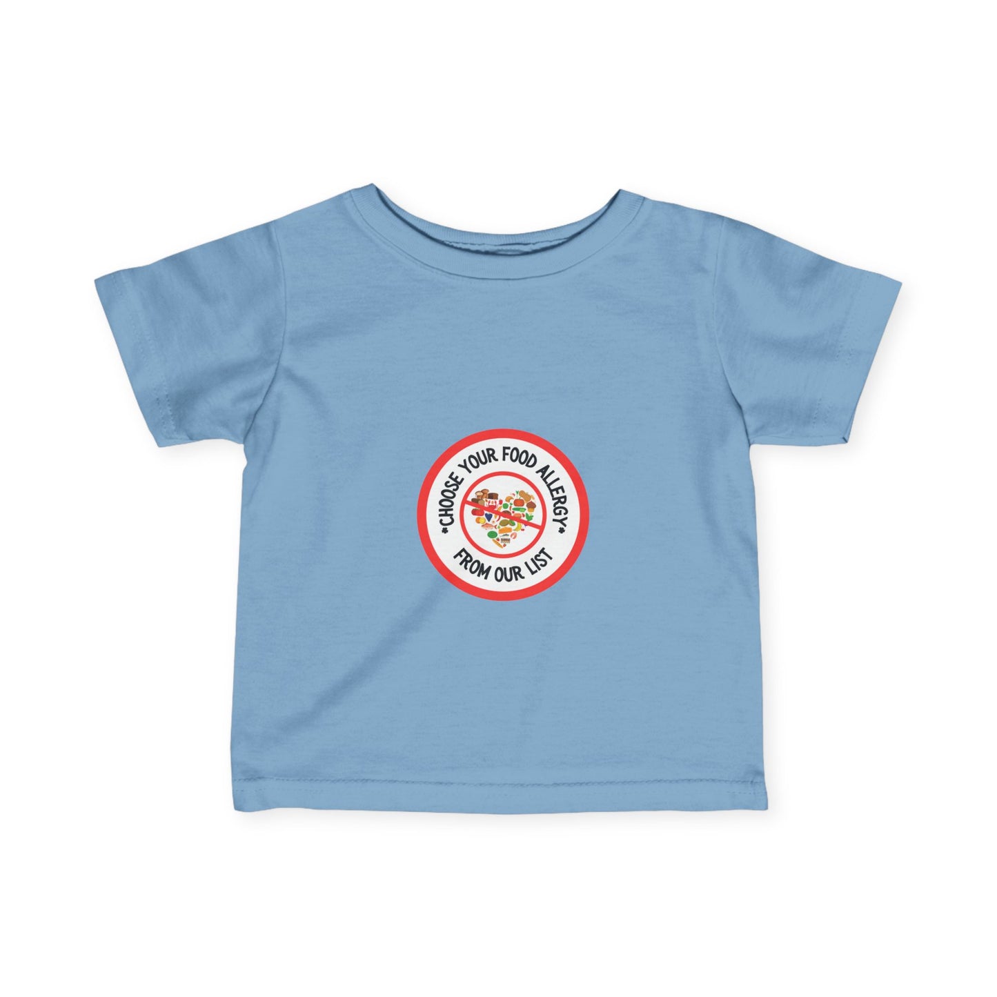 Other Food Allergies Red Logo Baby Tee