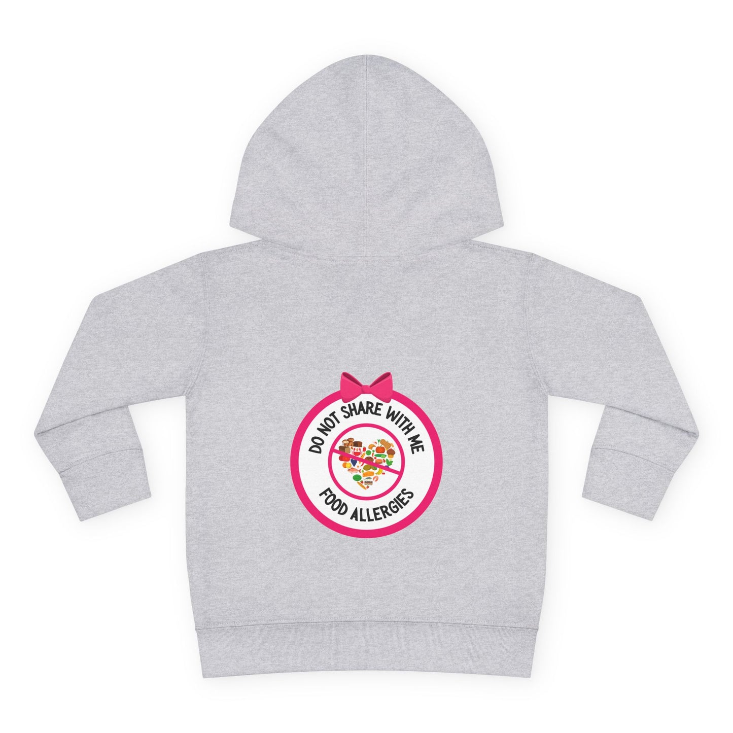 Multiple Allergies Pink Logo Toddler Hoodie