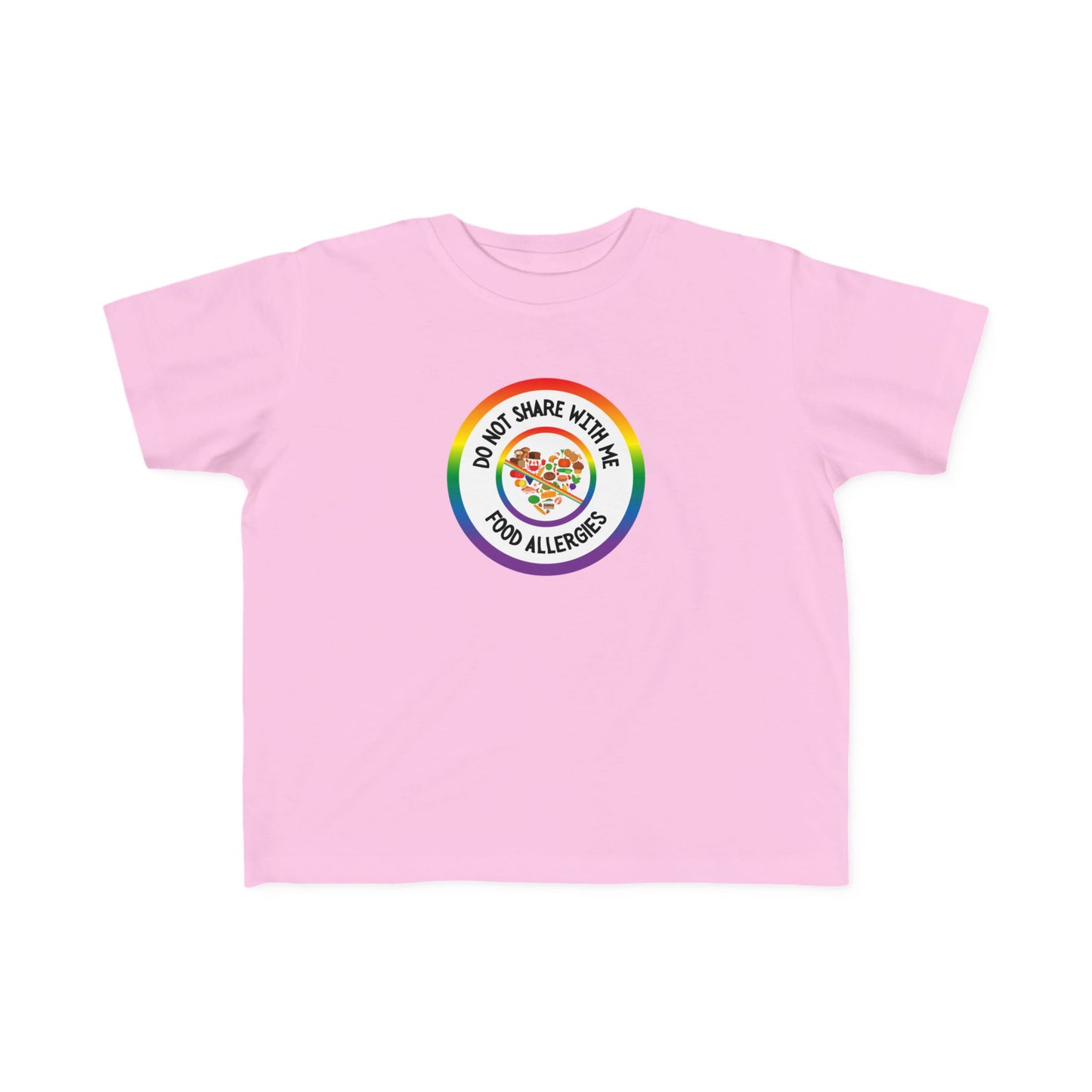 Multiple Allergies Rainbow Logo Toddler Tee
