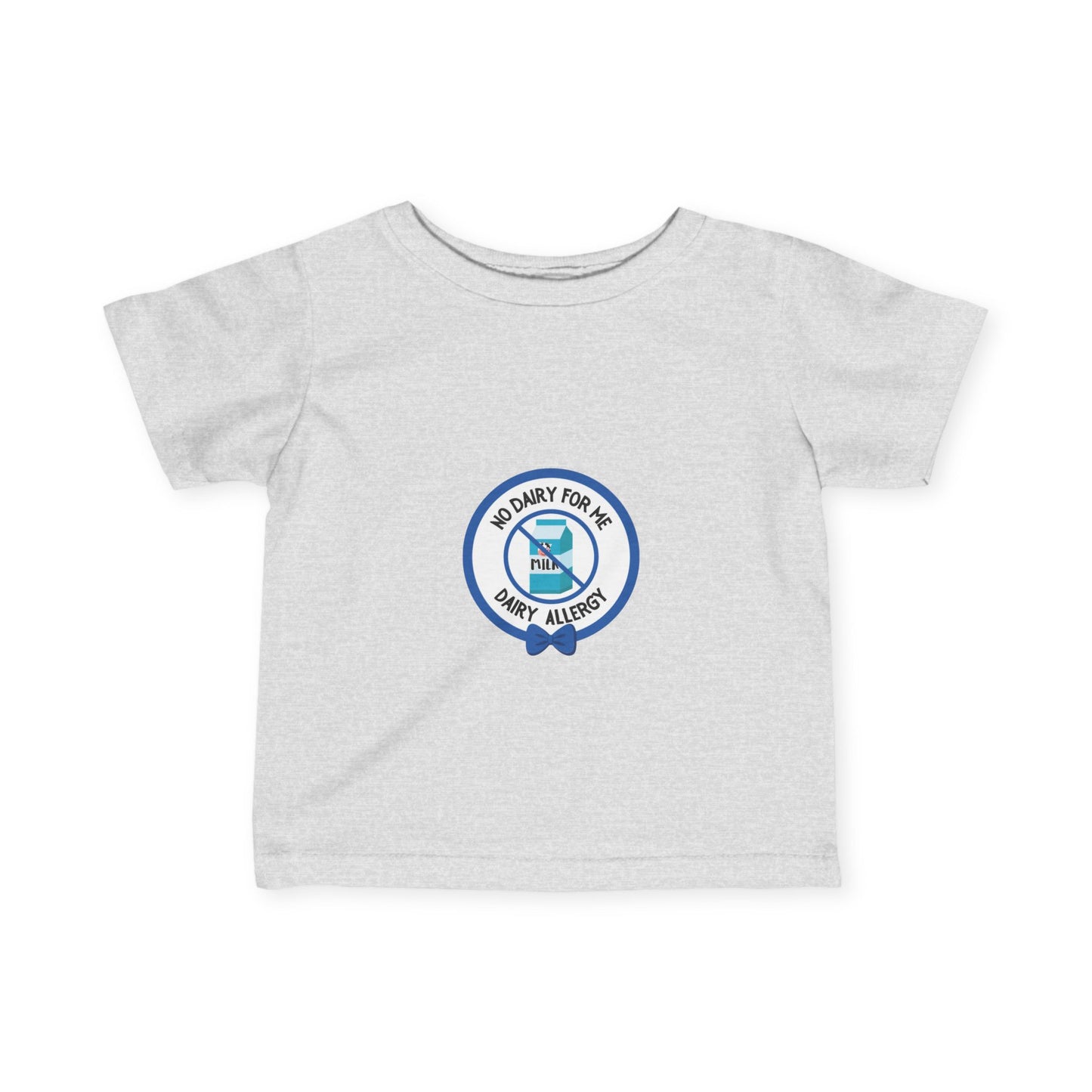 Dairy Allergy Blue Logo Baby Tee