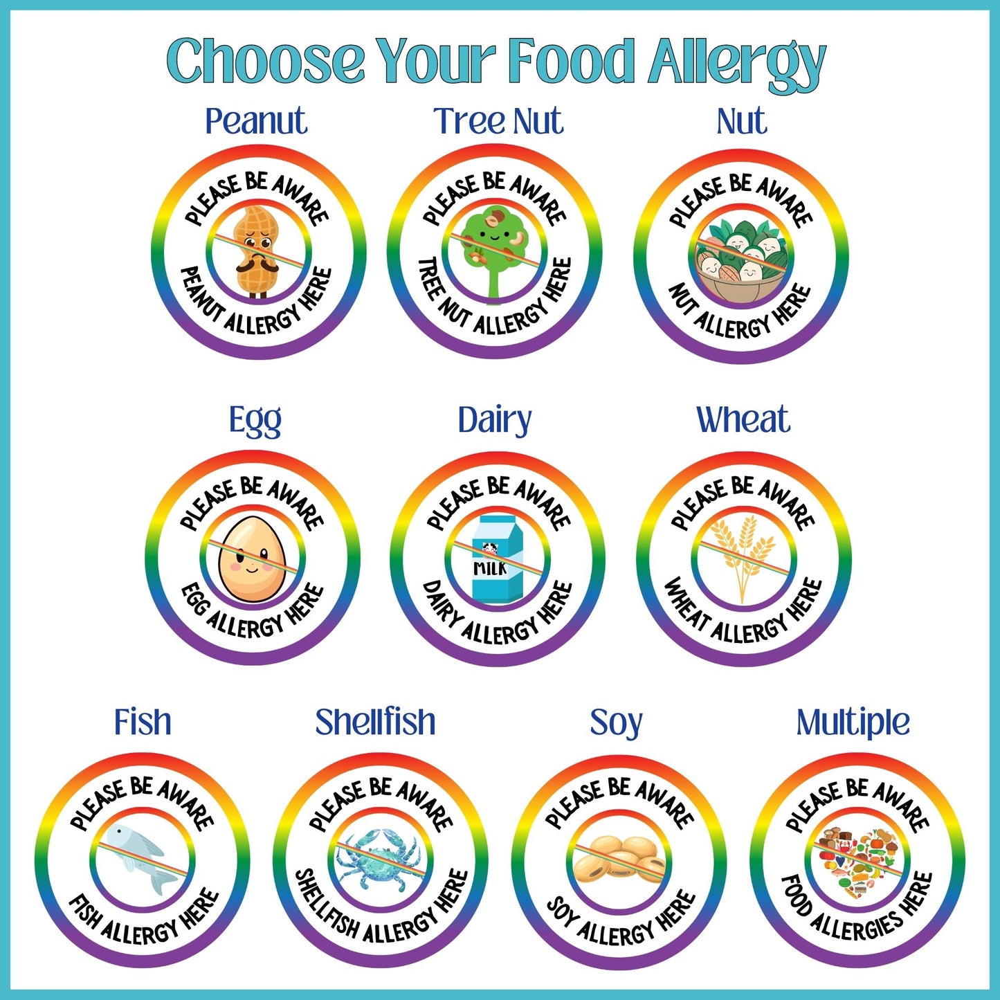 Rainbow Logo Garden Flag