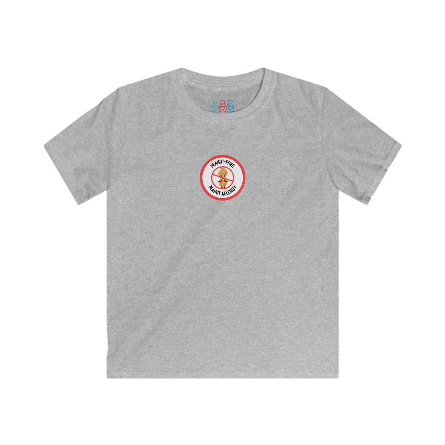 Peanut Allergy Red Logo Youth Tee