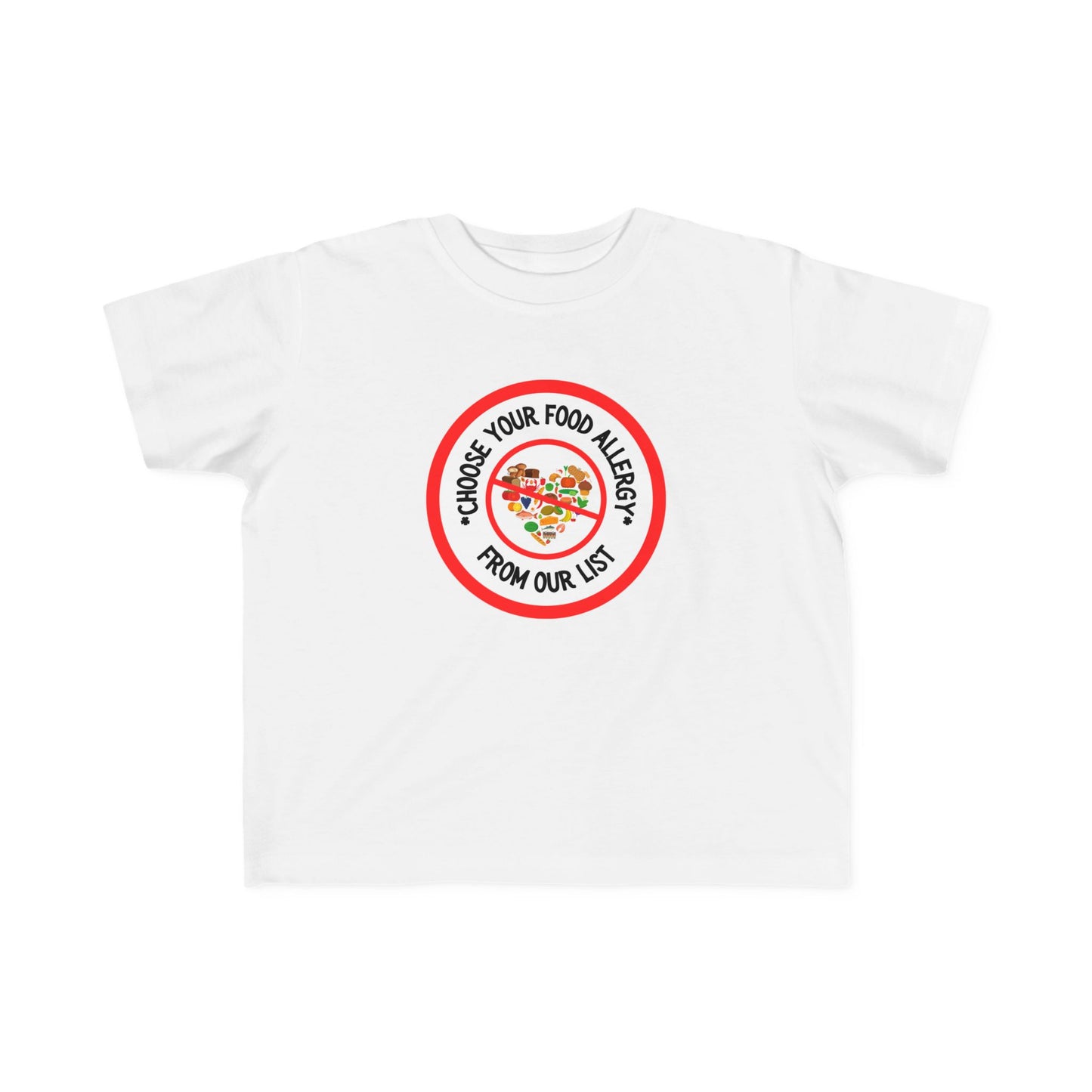 Other Food Allergies Red Logo Toddler Tee